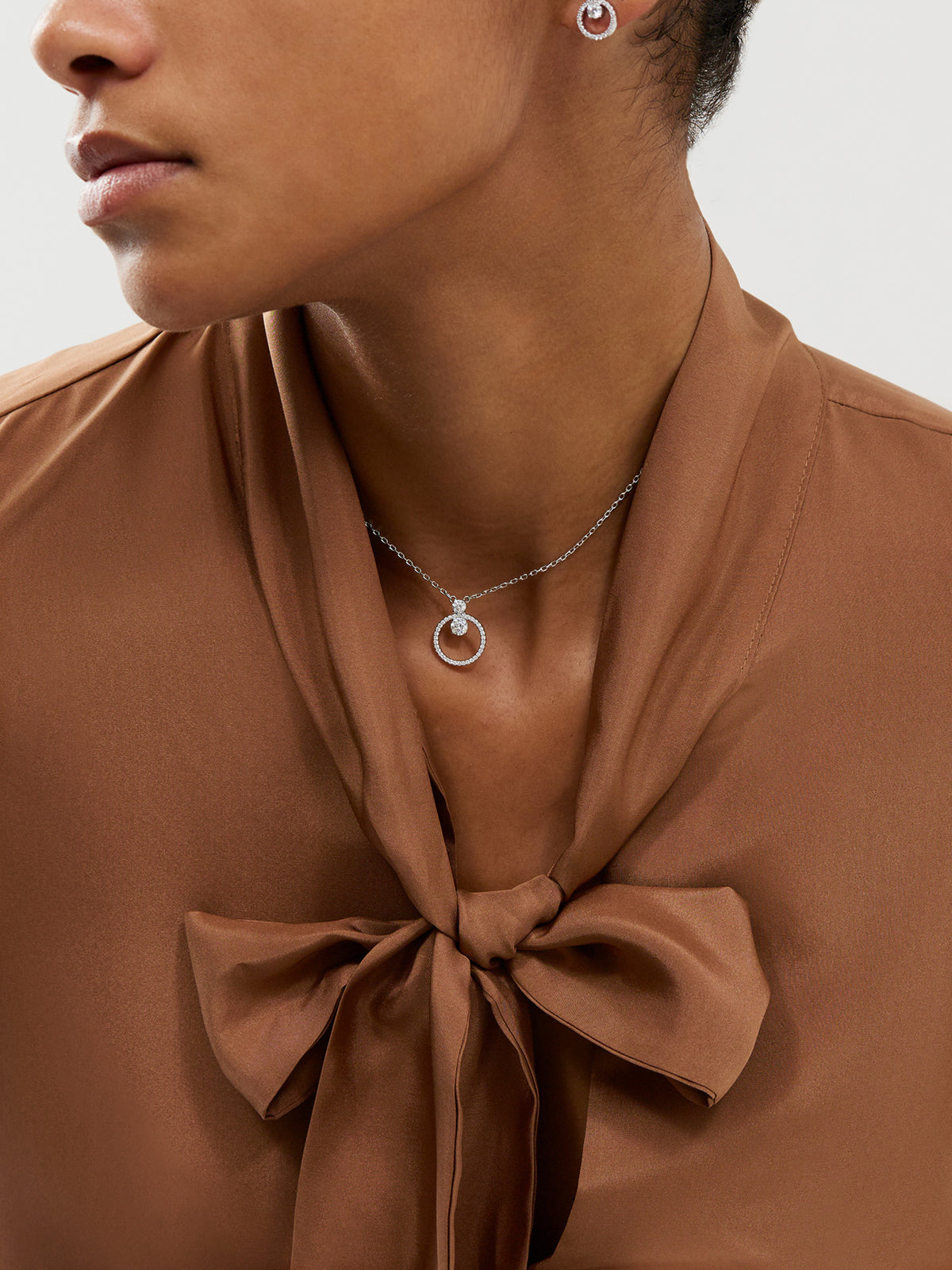 Constella Crystal Pendant Necklace