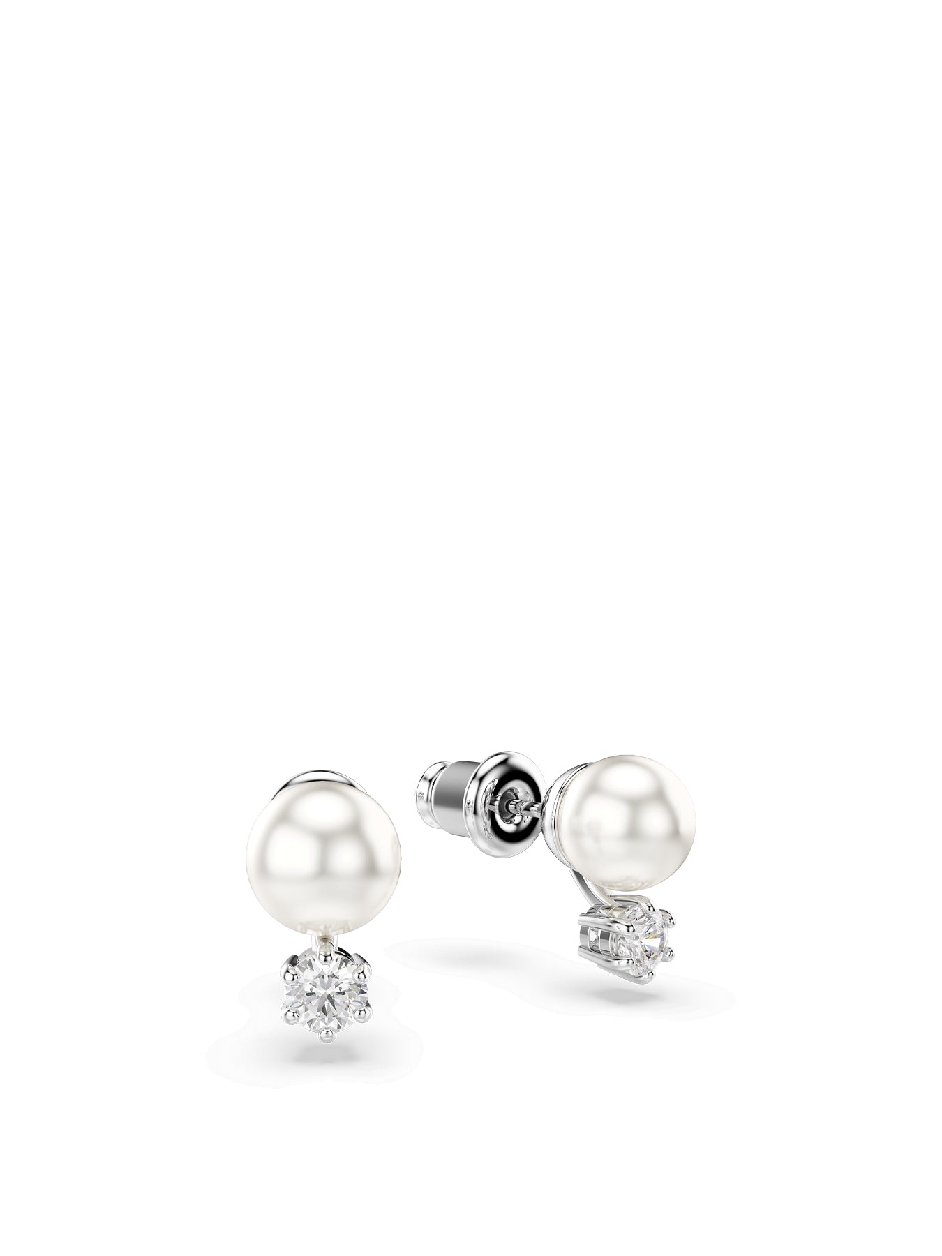 Matrix Crystal Stud Earrings
