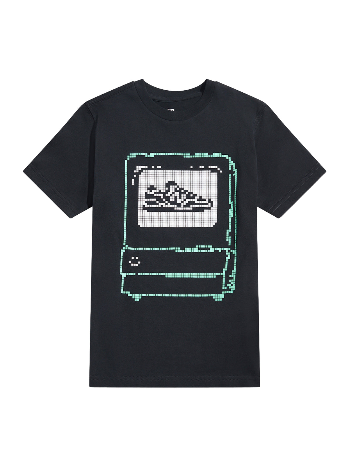 Boys' Only One Cotton Graphic T-Shirt - Caviar