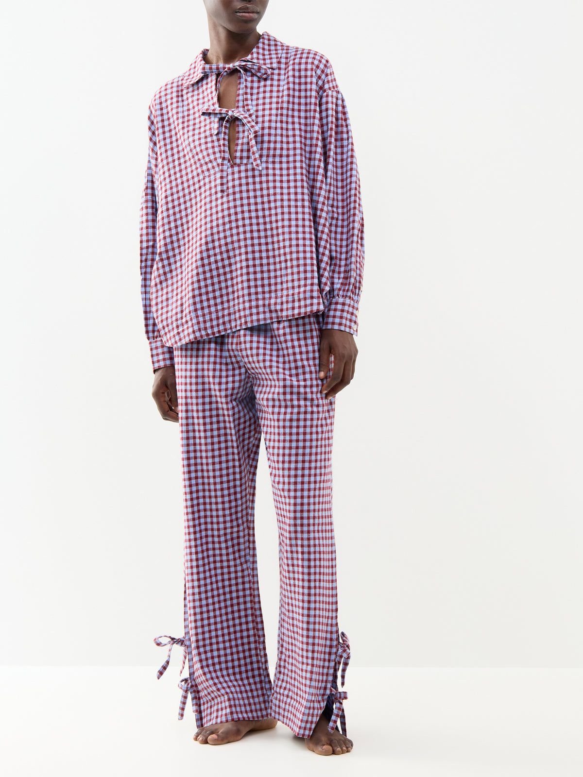 Floki Cotton Flannel Pyjama Set