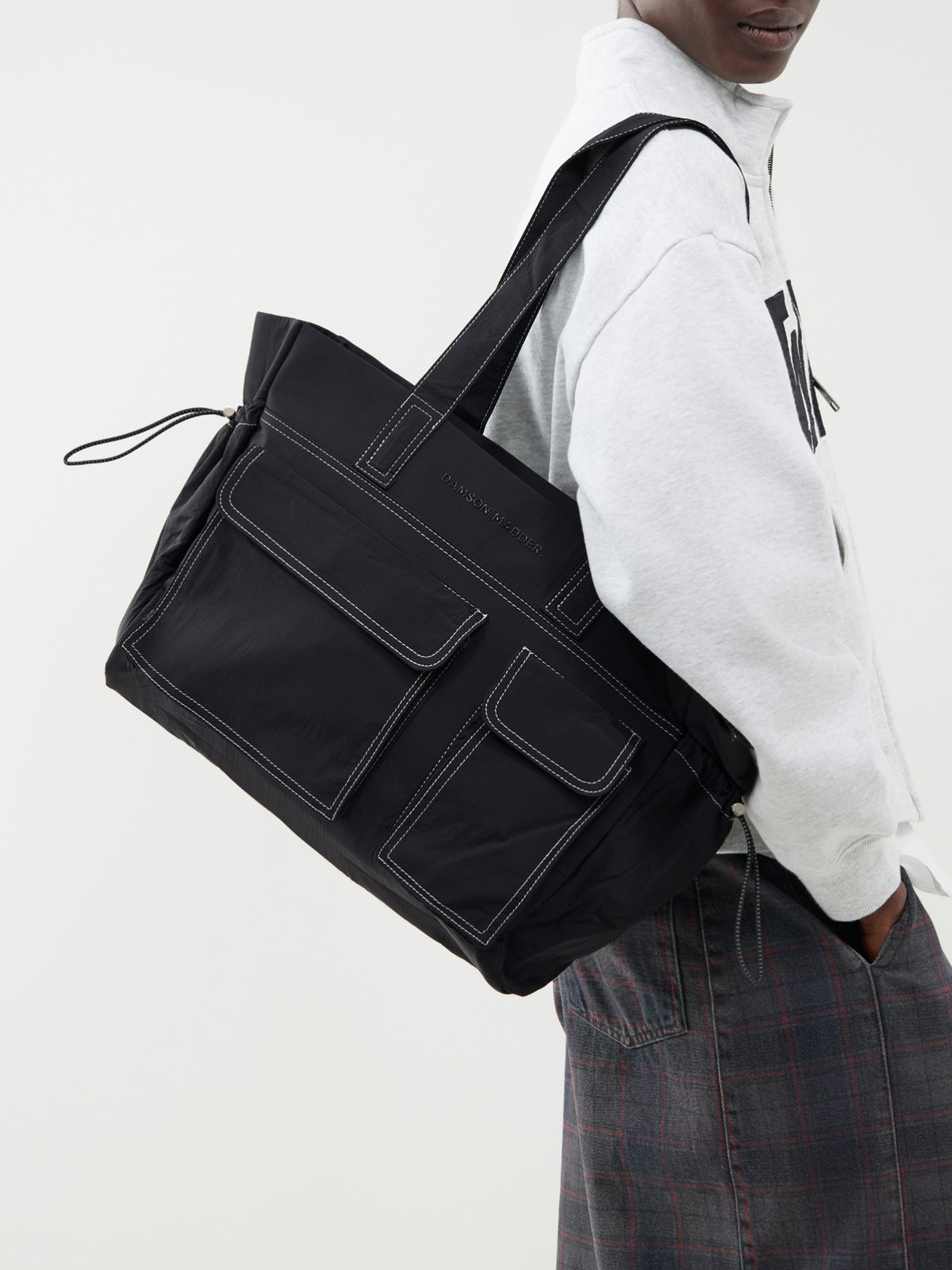 Eliza Techy Tote Bag – Black