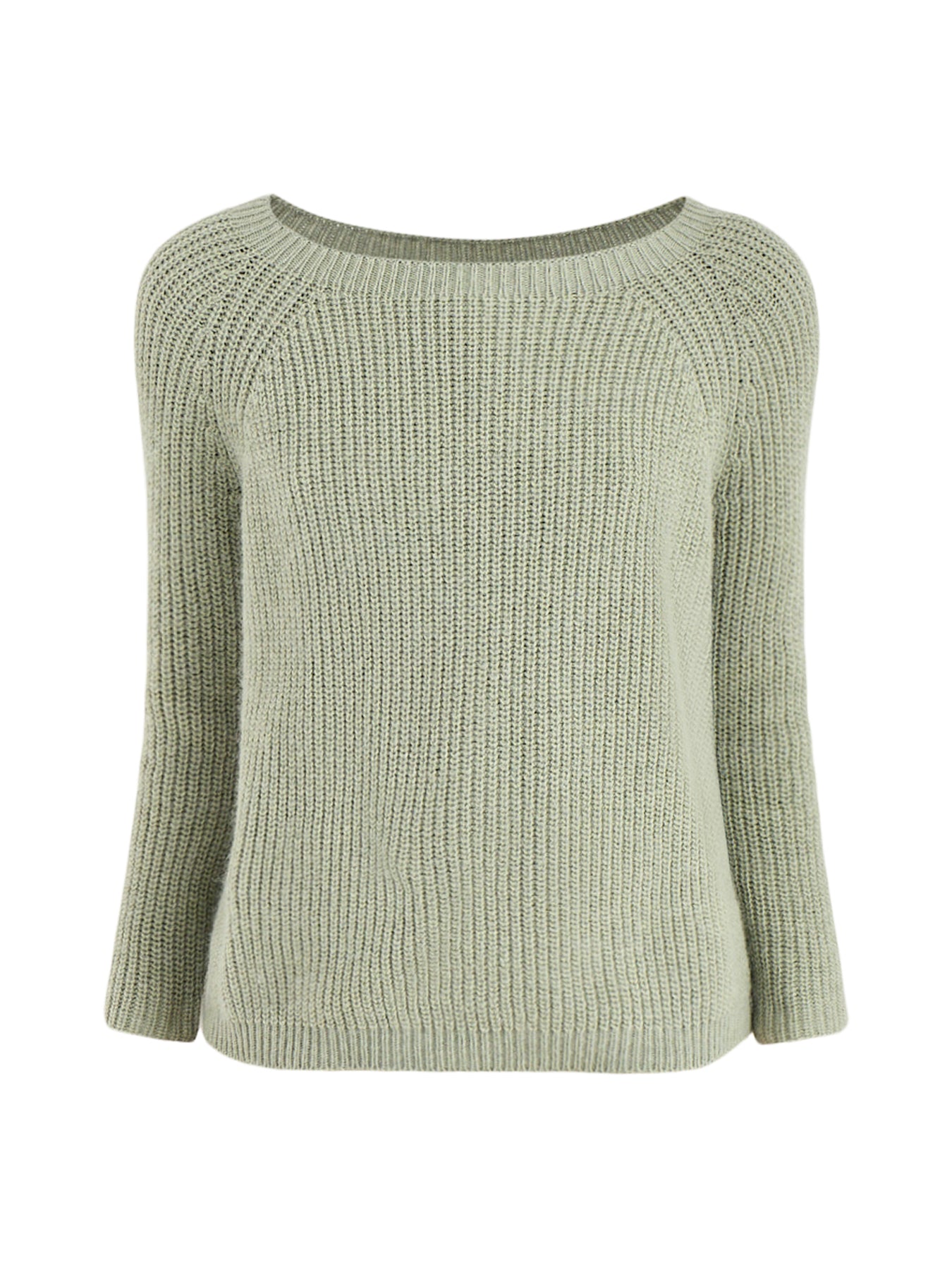 Xeno Mohair Blend Jumper Green