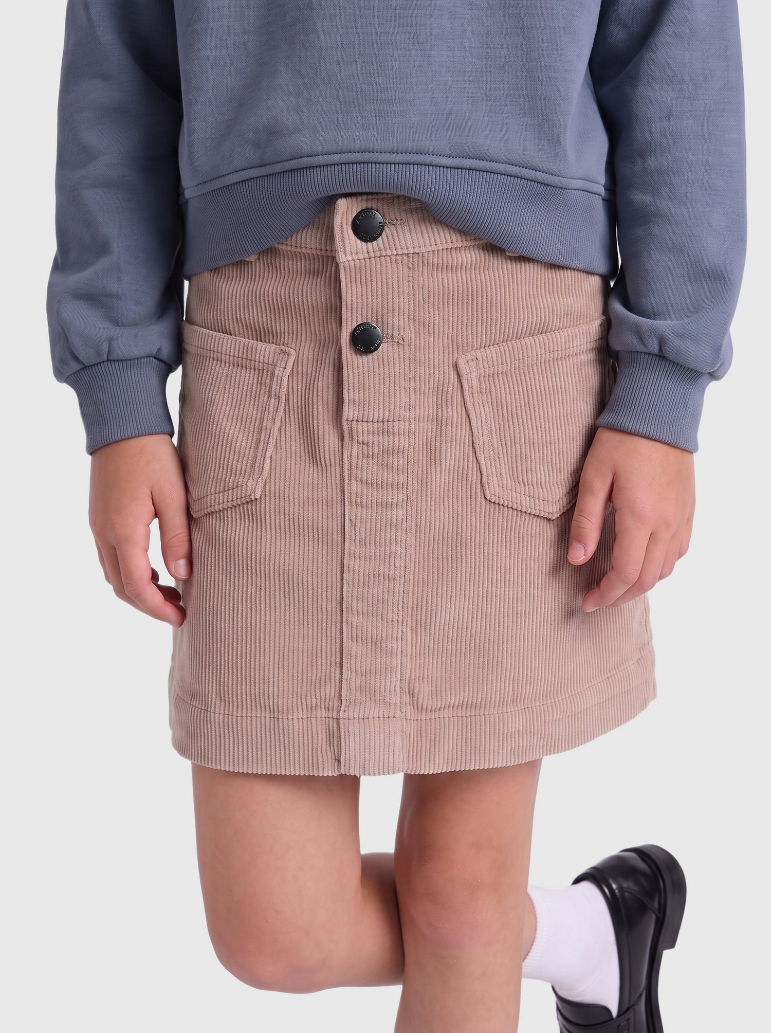Kids Amazing High-Waist Cord Skirt