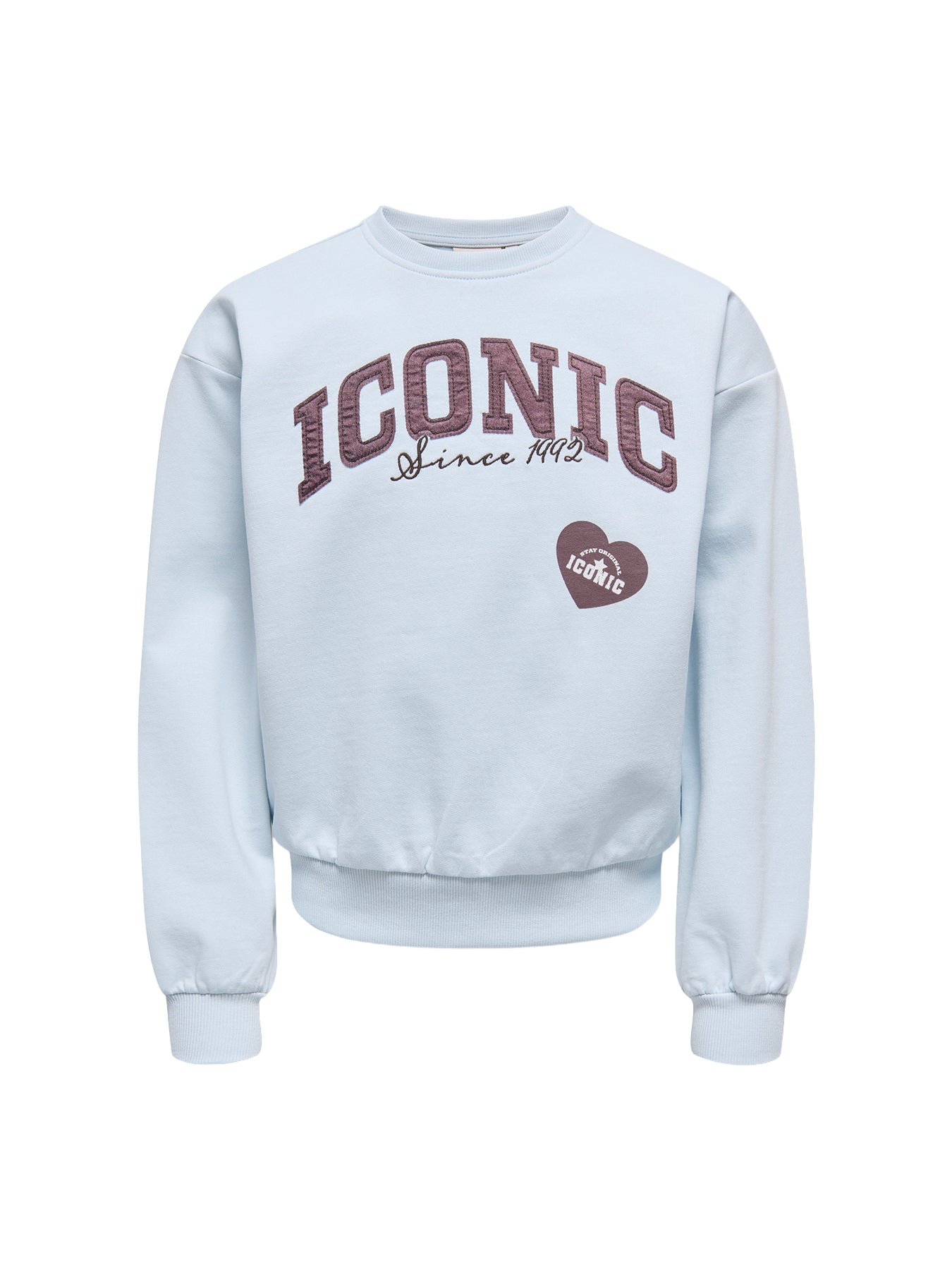 Kids' Naomie Printed Sweatshirt Blue