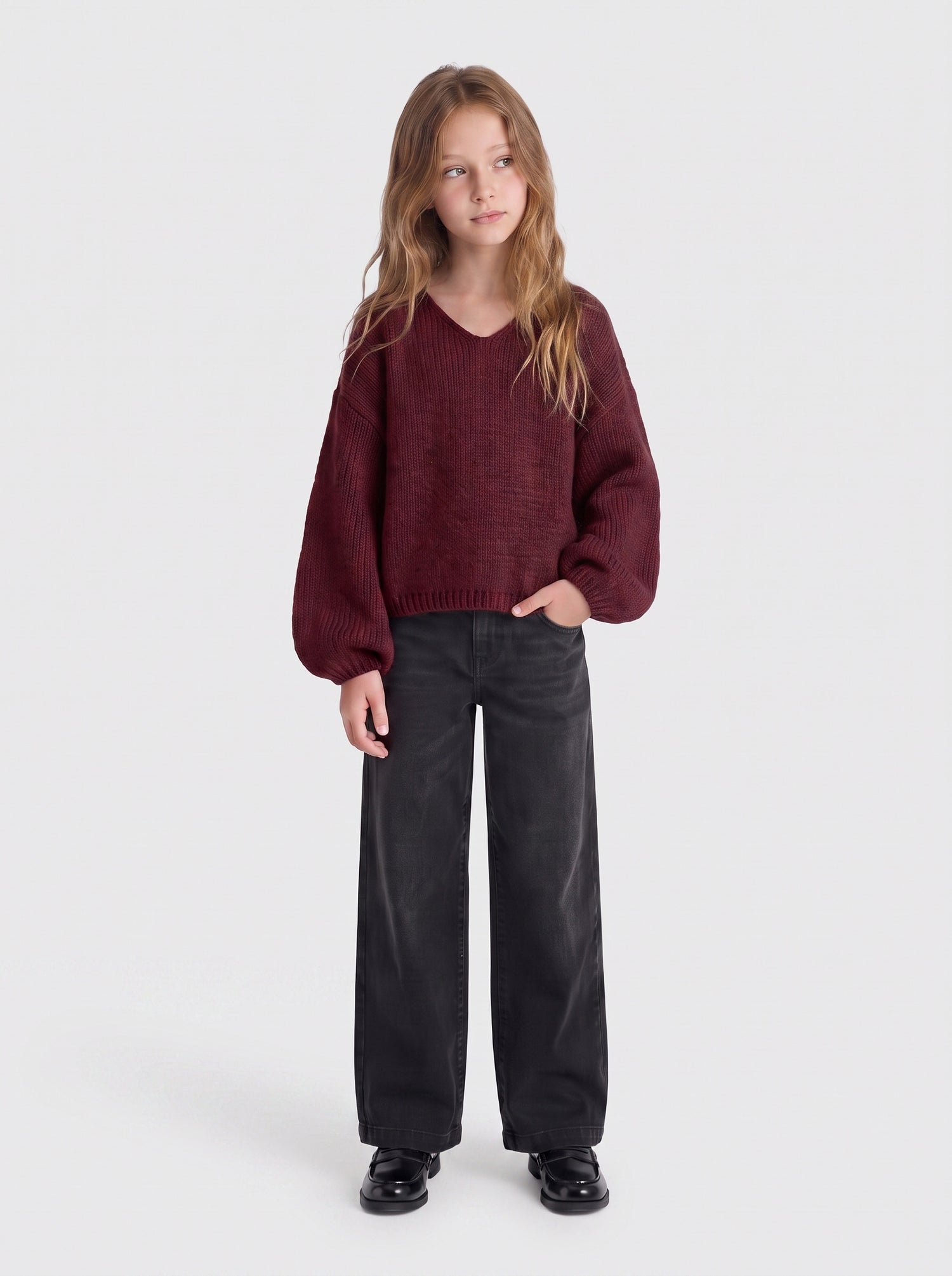 Kids Dinea Reversible Knitted Pullover