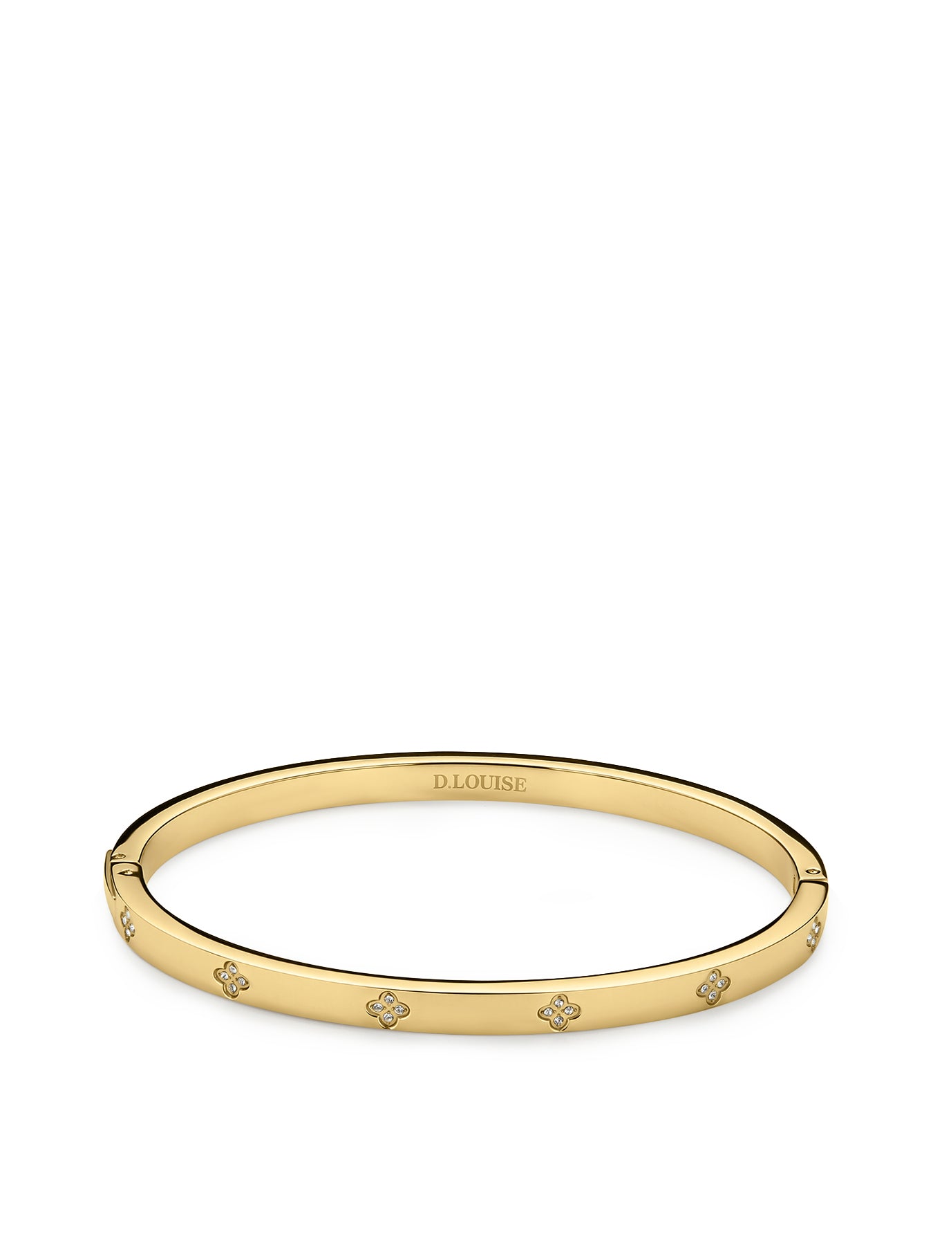 Clover Slim Bangle