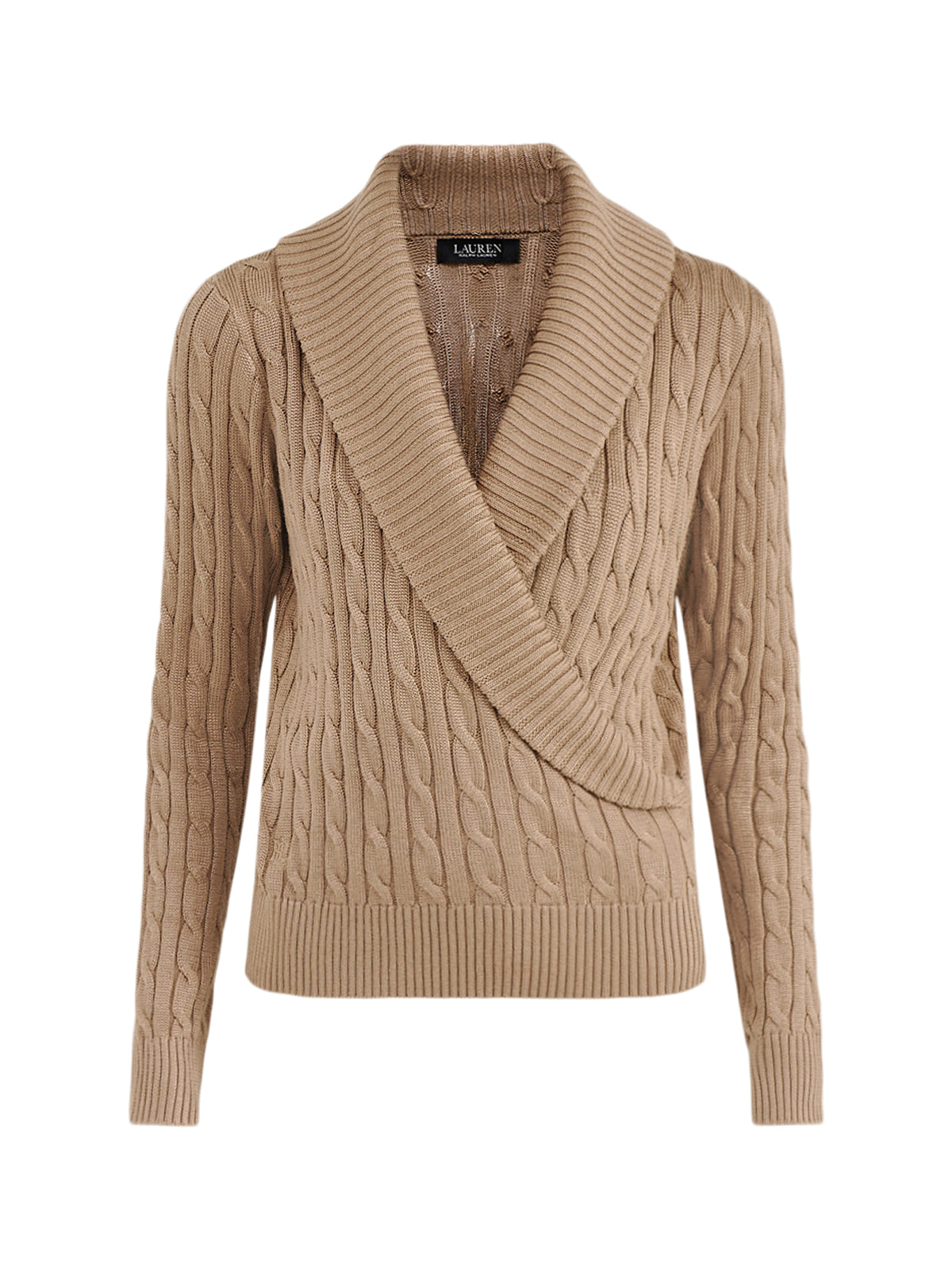 Cable Knit Cotton Pullover