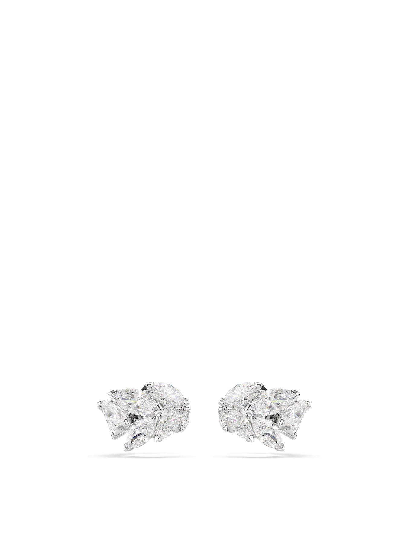 Mesmera Stud Earrings Silver