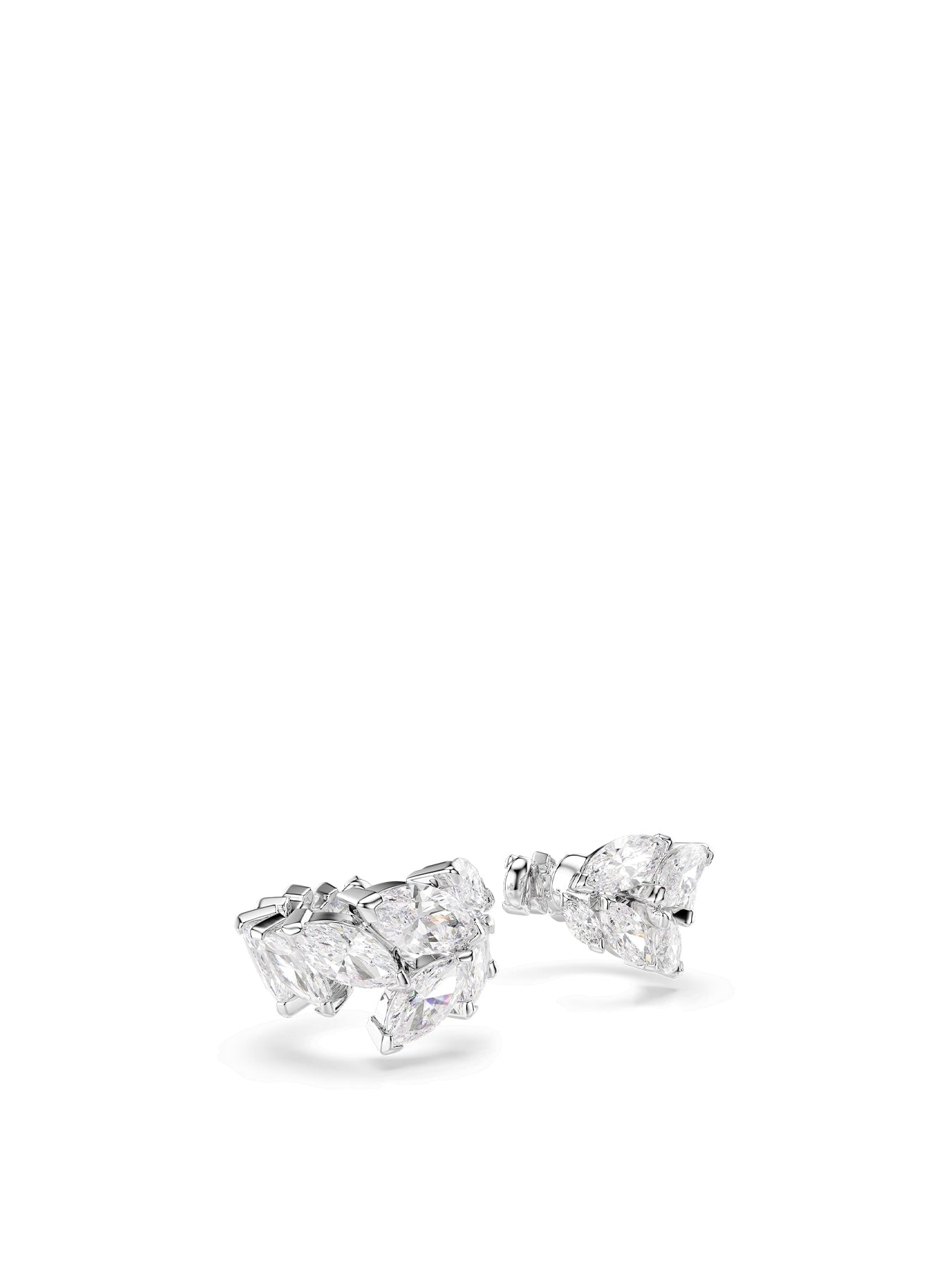 Mesmera Stud Earrings Silver
