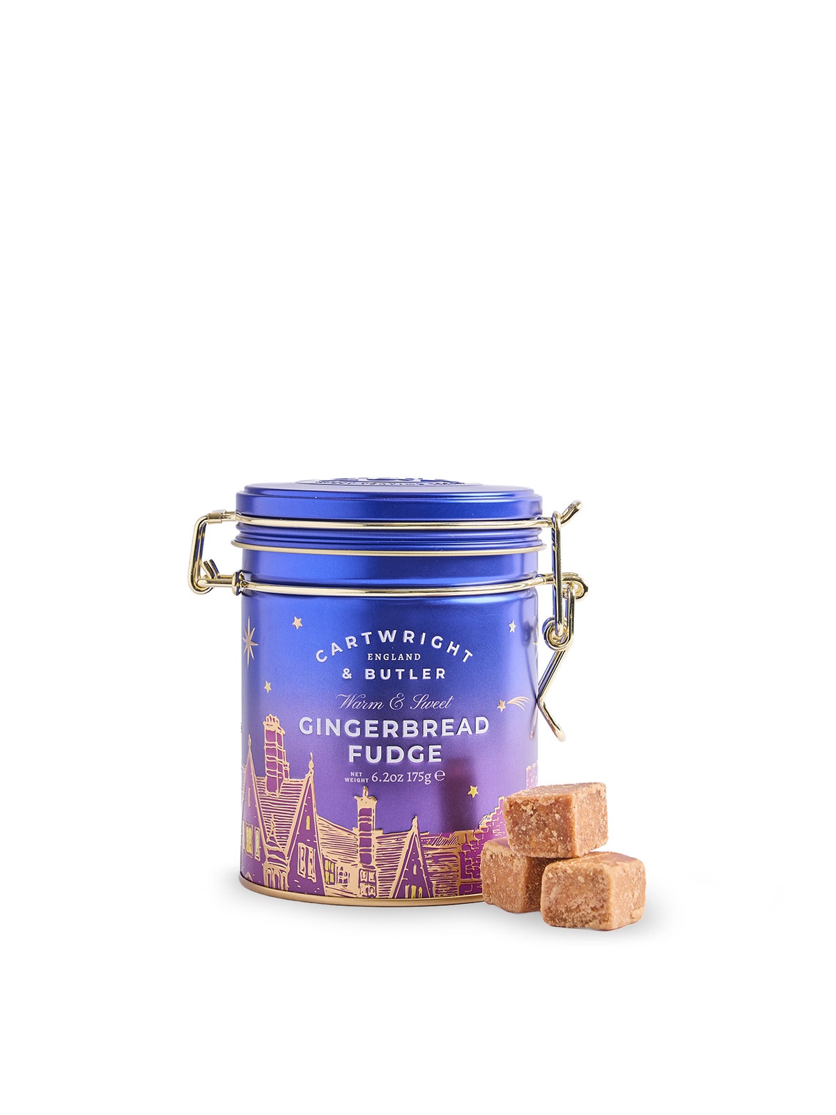 Night Before Christmas Gingerbread Fudge Tin 175g