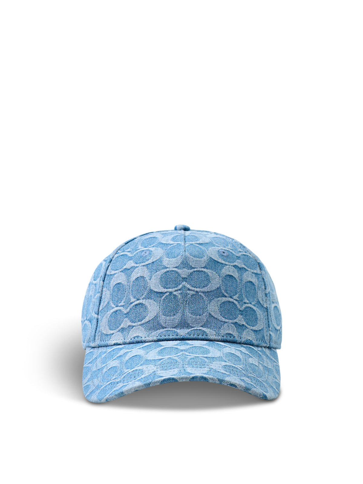 Signature C Cotton Denim Cap
