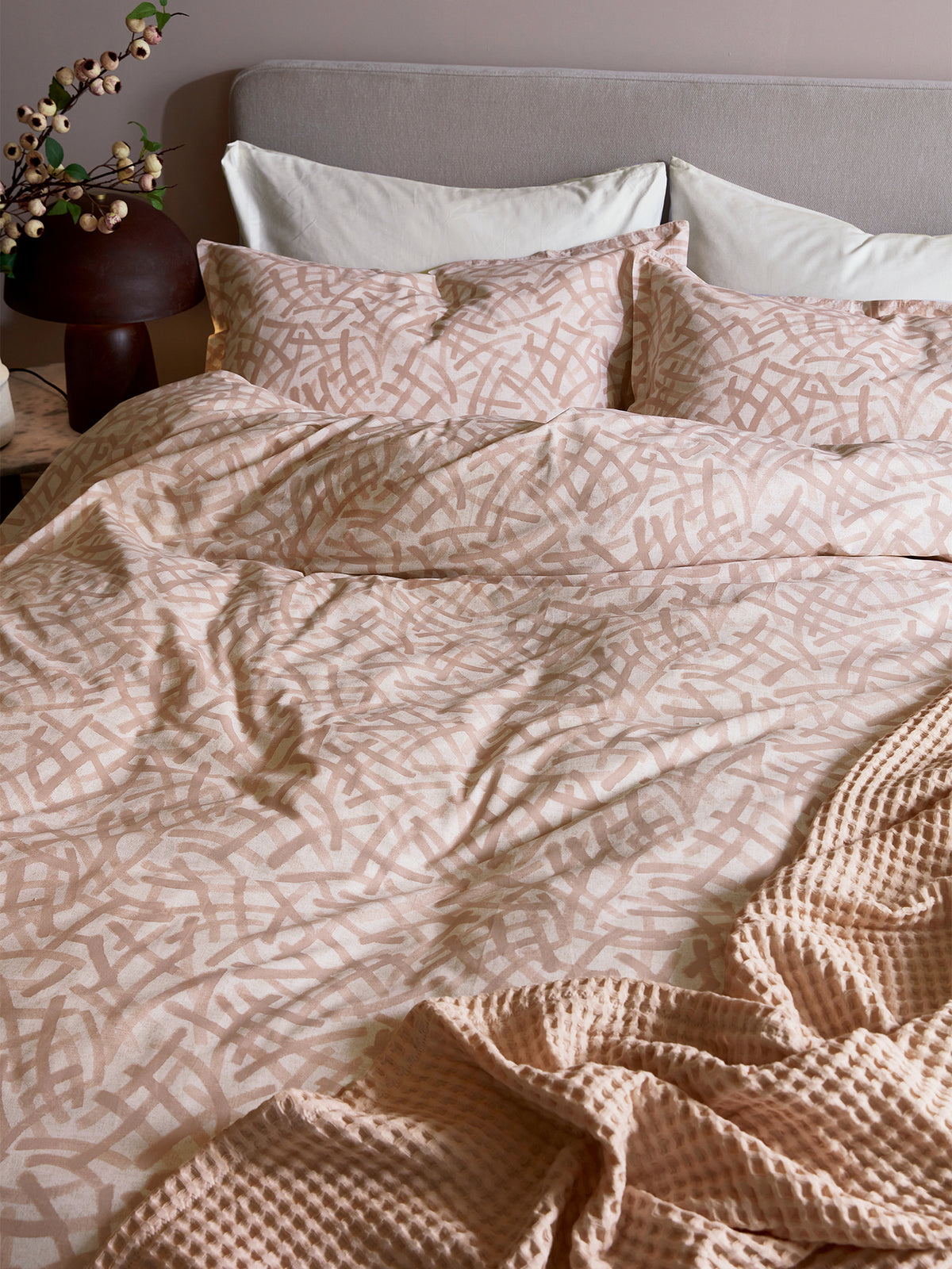 Oonagh Cover Set S/B Dusky Pink