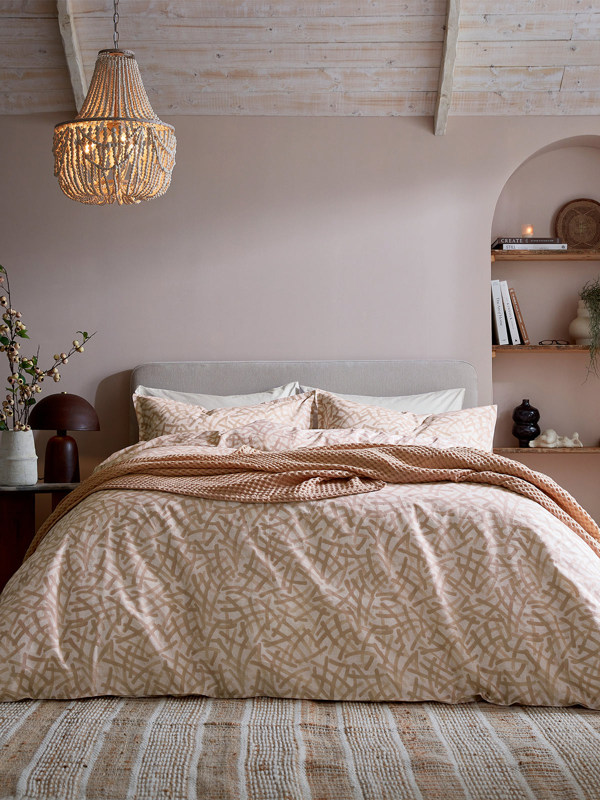 Oonagh Cover Set Sk/S Dusky Pink