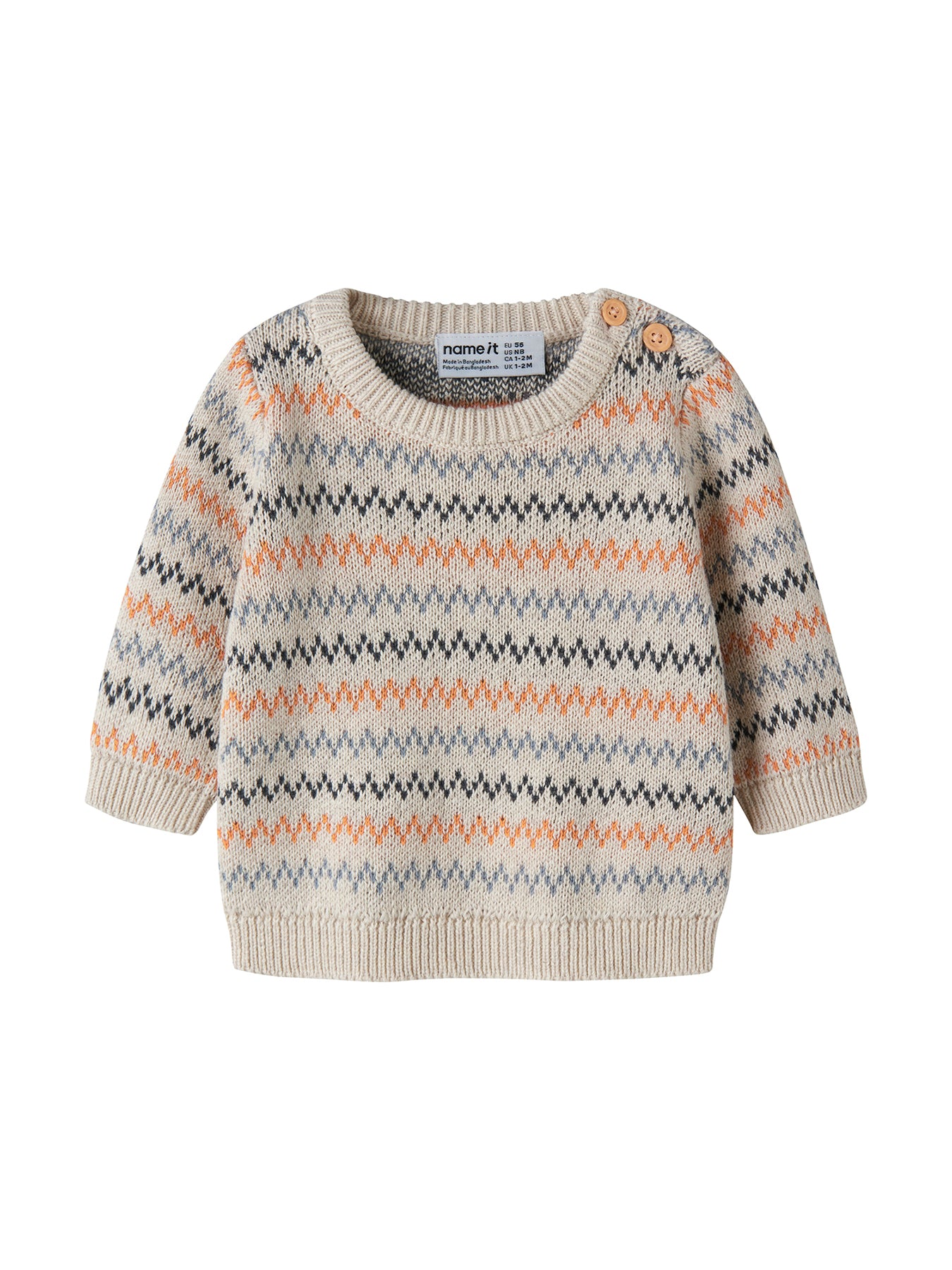 Organic Cotton Knitted Sweatshirt
