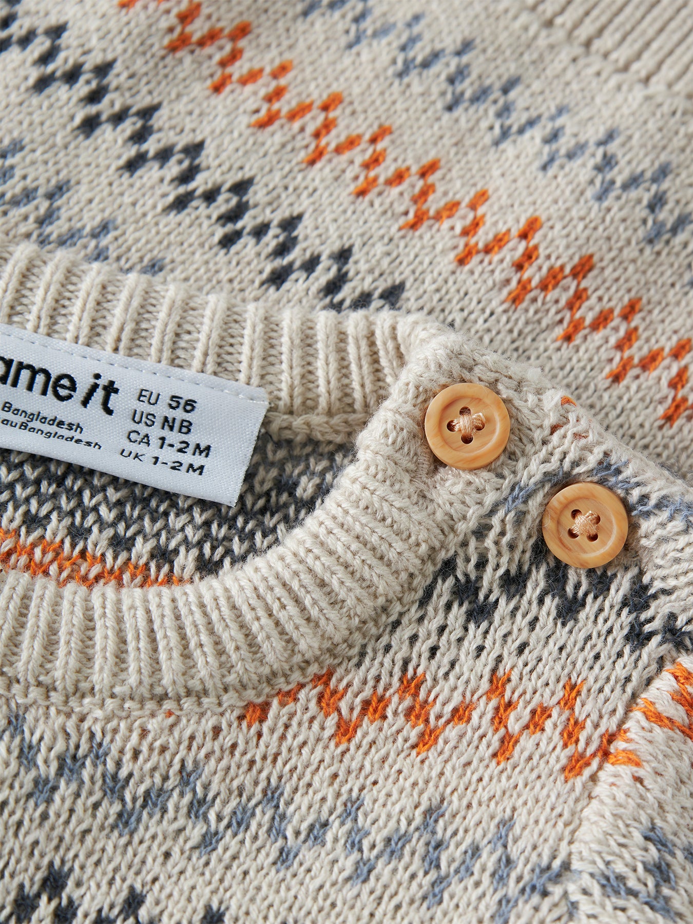 Organic Cotton Knitted Sweatshirt