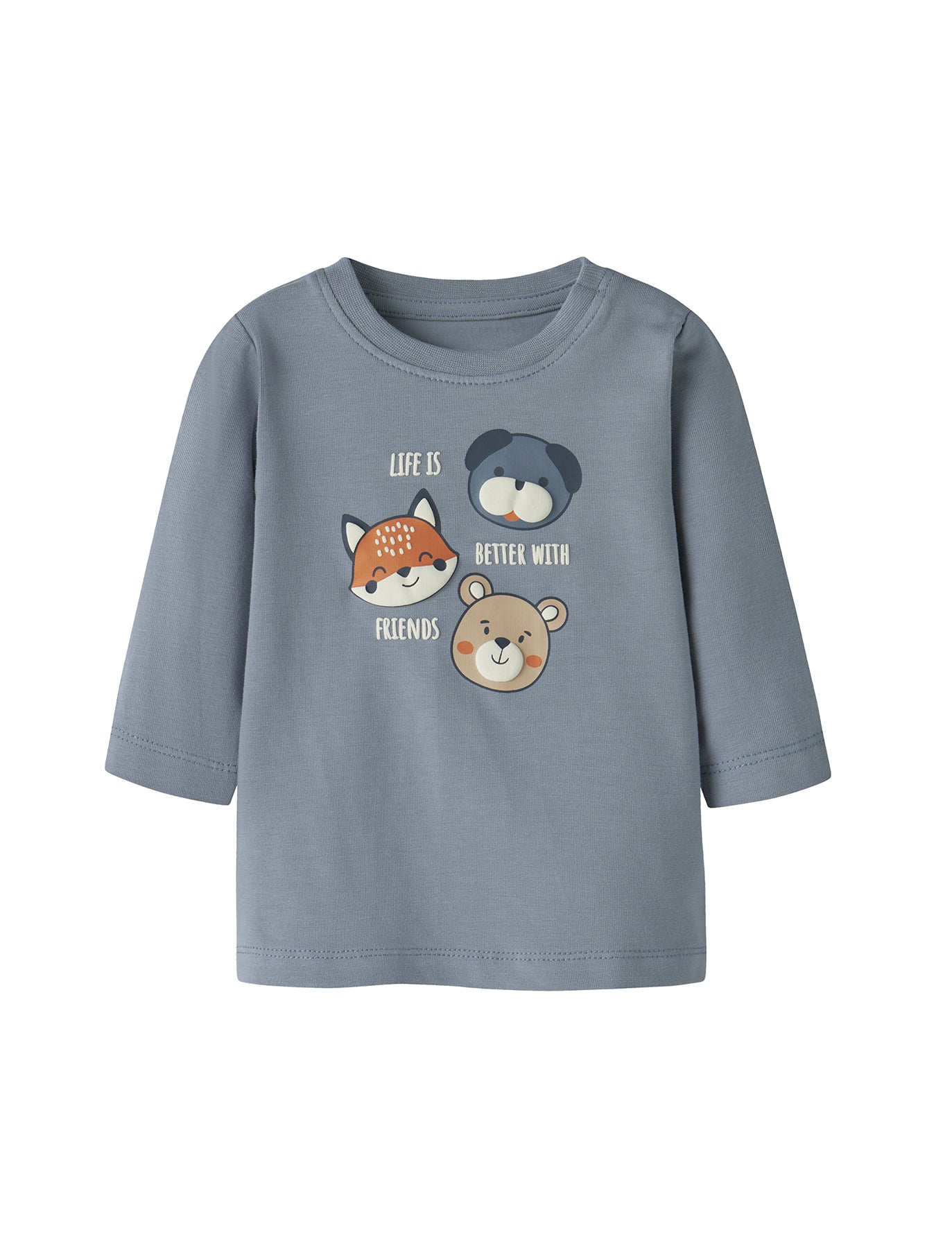 Baby Organic Cotton Blend Nollo Long Sleeve Top