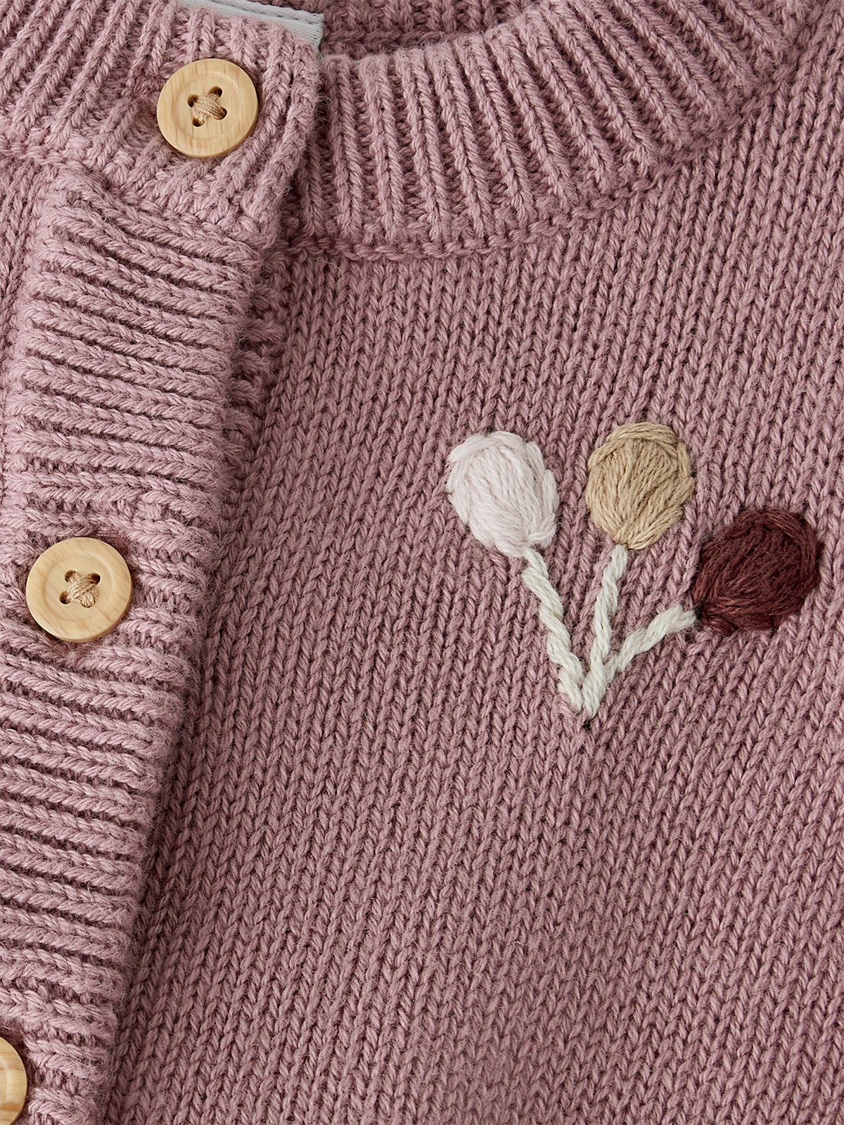 Organic Cotton Nanny Baby Knitted Cardigan
