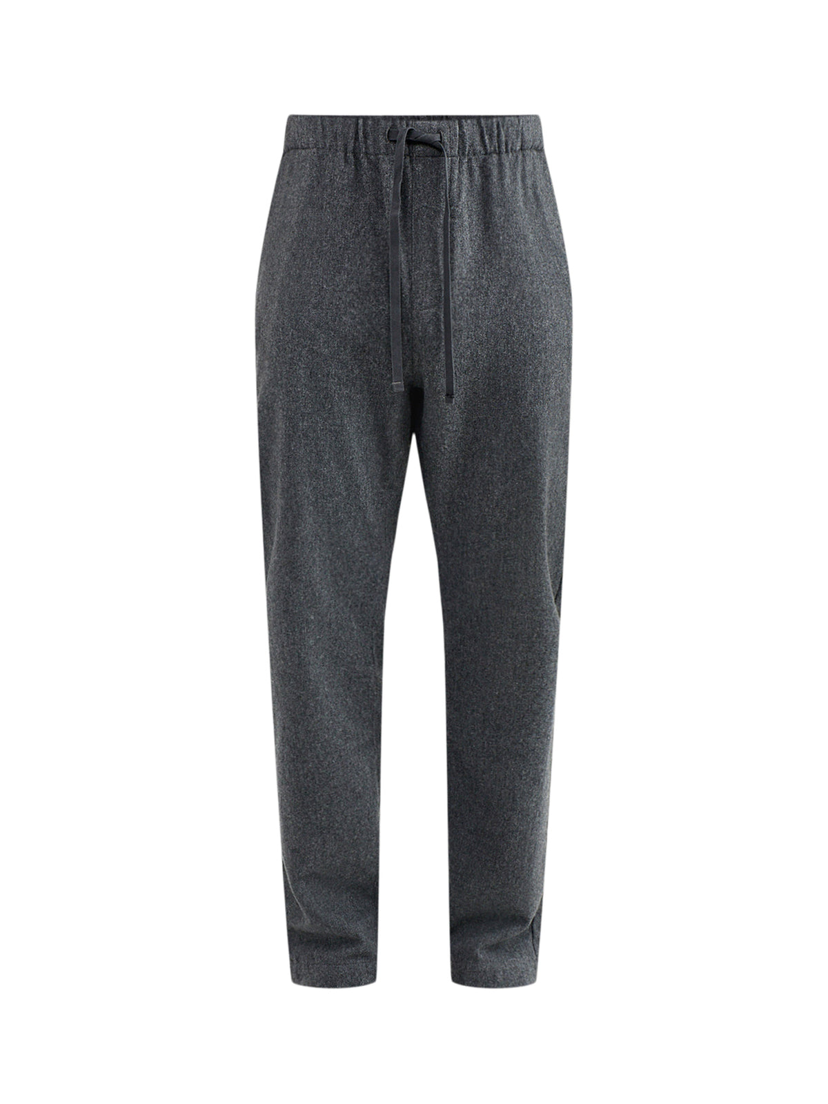 Men's Washable Wool Blend Joggy Drawstring Trousers