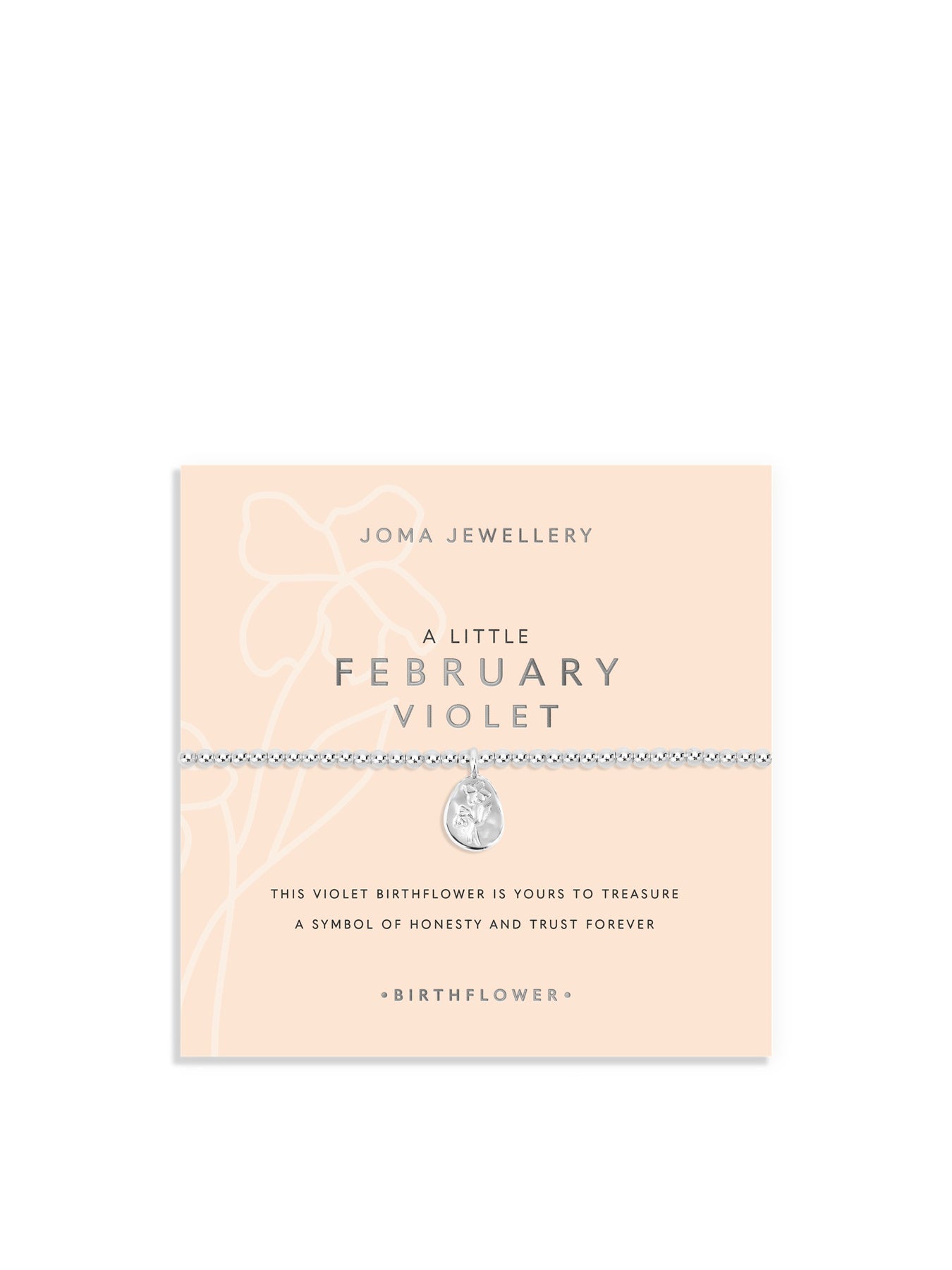February Violet Bracelet