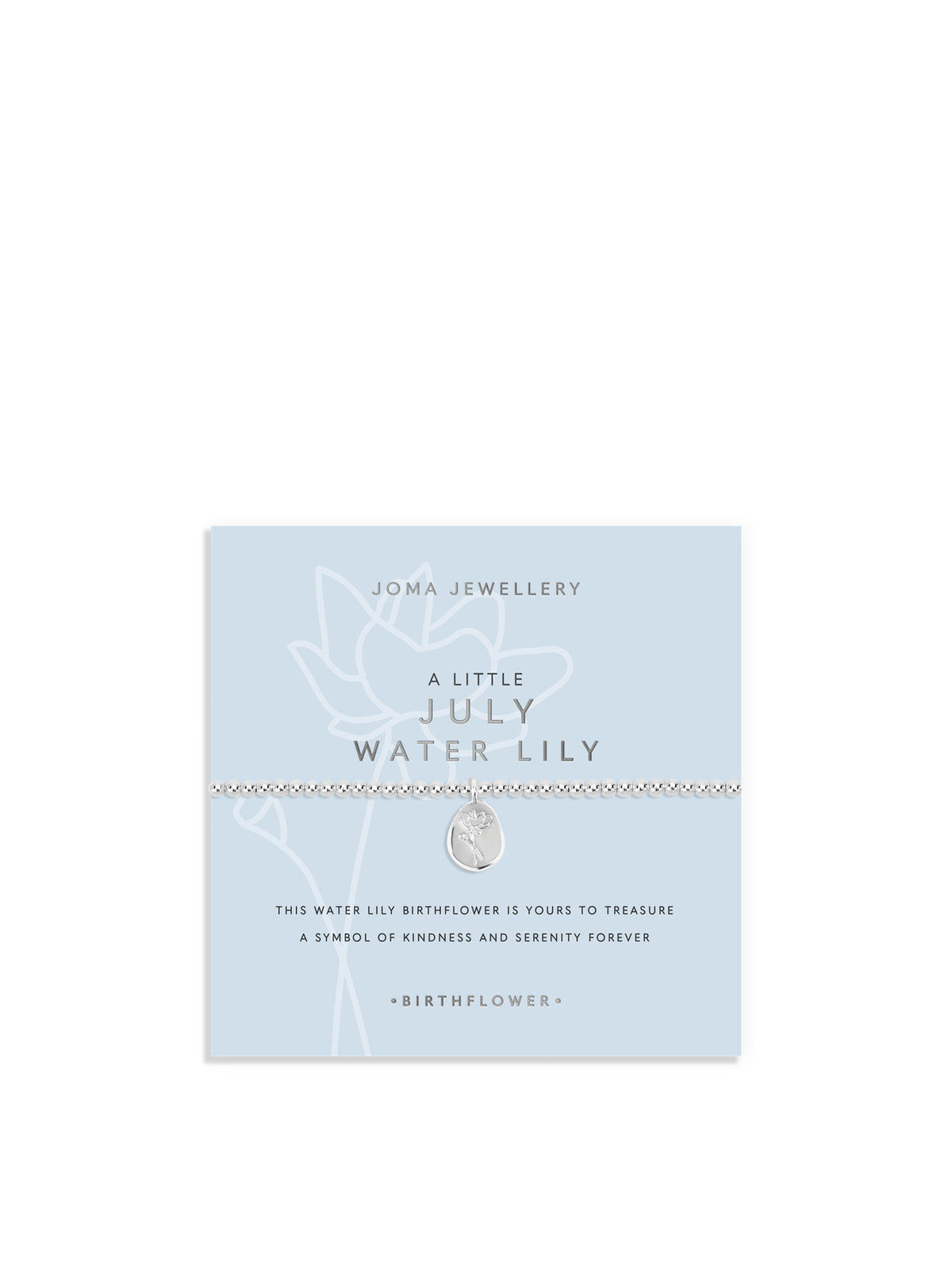 July Water Lily Bracelet