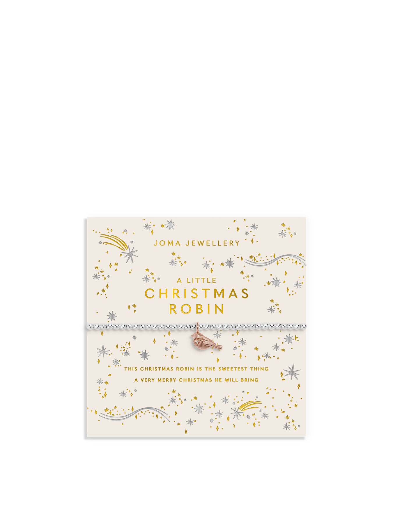 Christmas Robin Bracelet