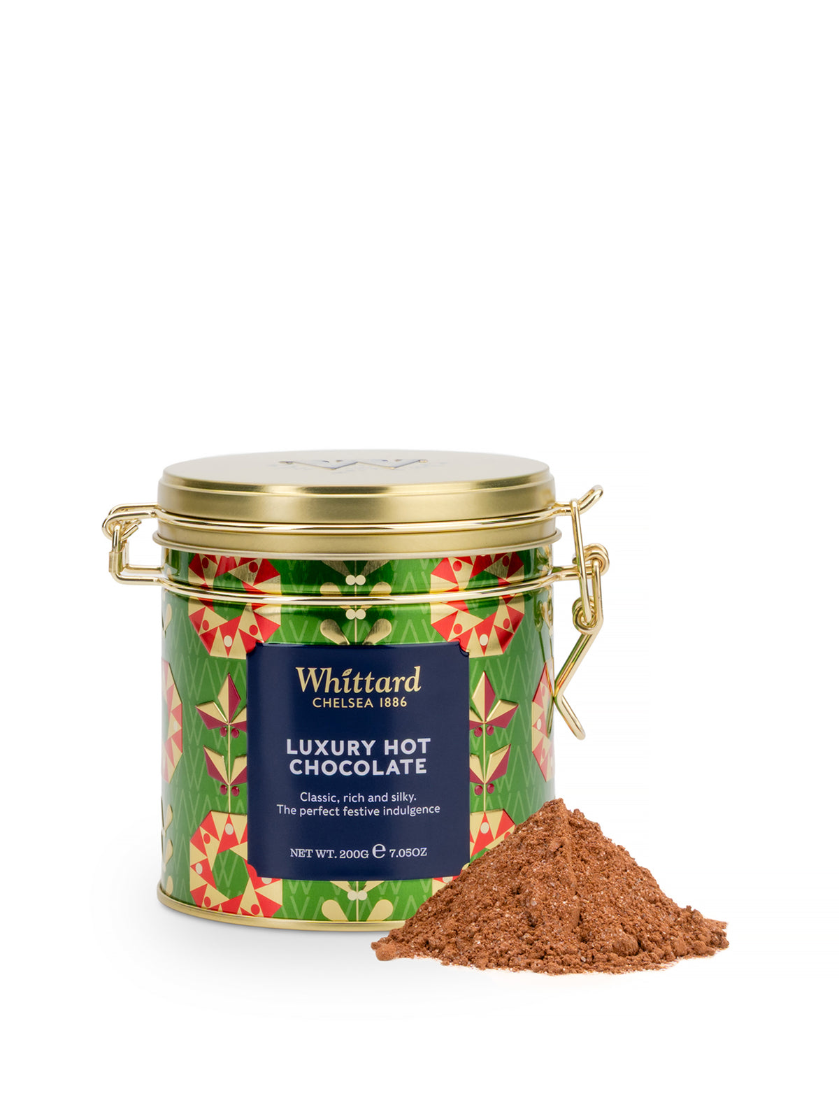 Luxury Hot Chocolate Clip Top Tin