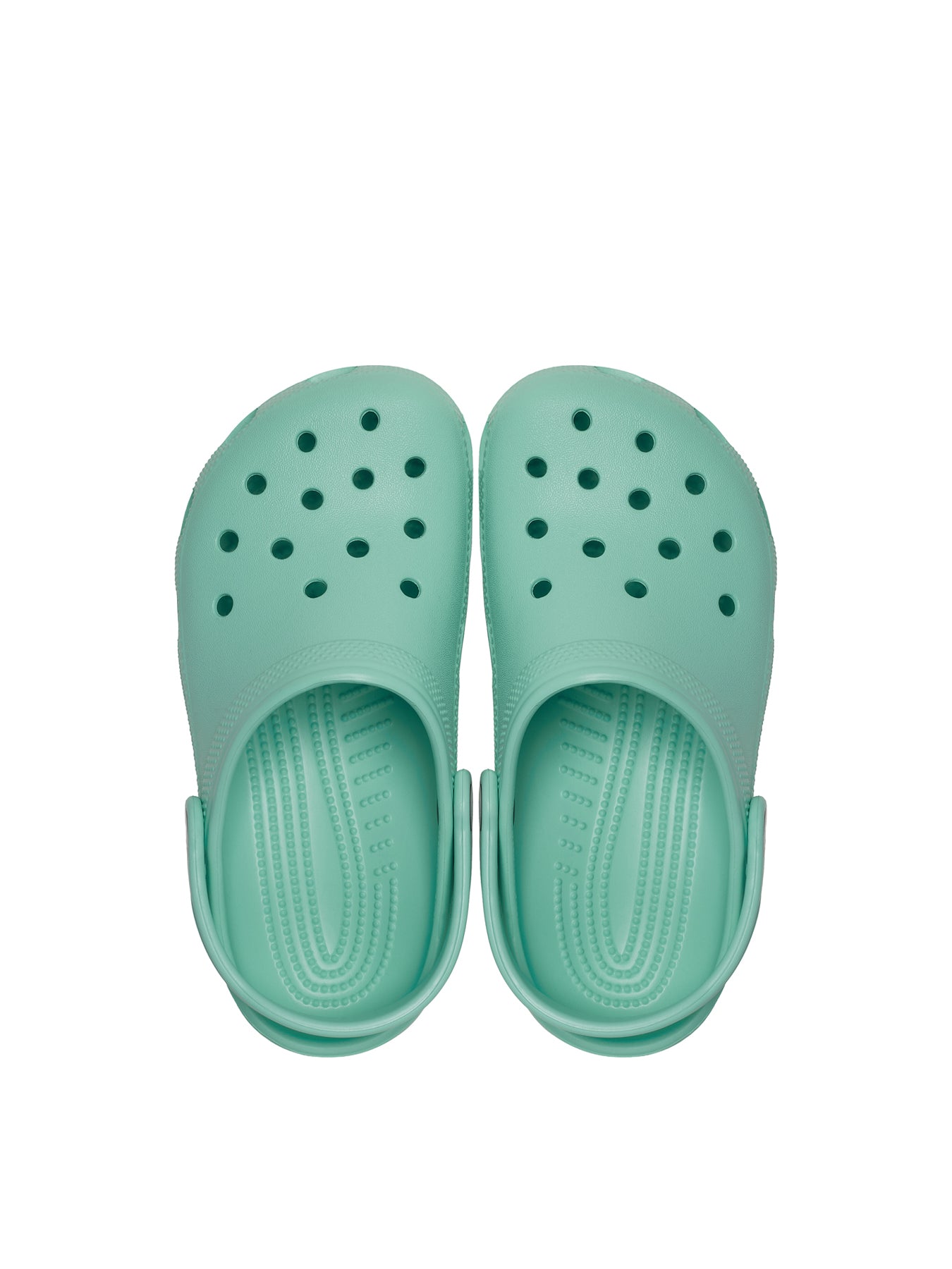 Kids' Classic EVA Clogs In Retro Green