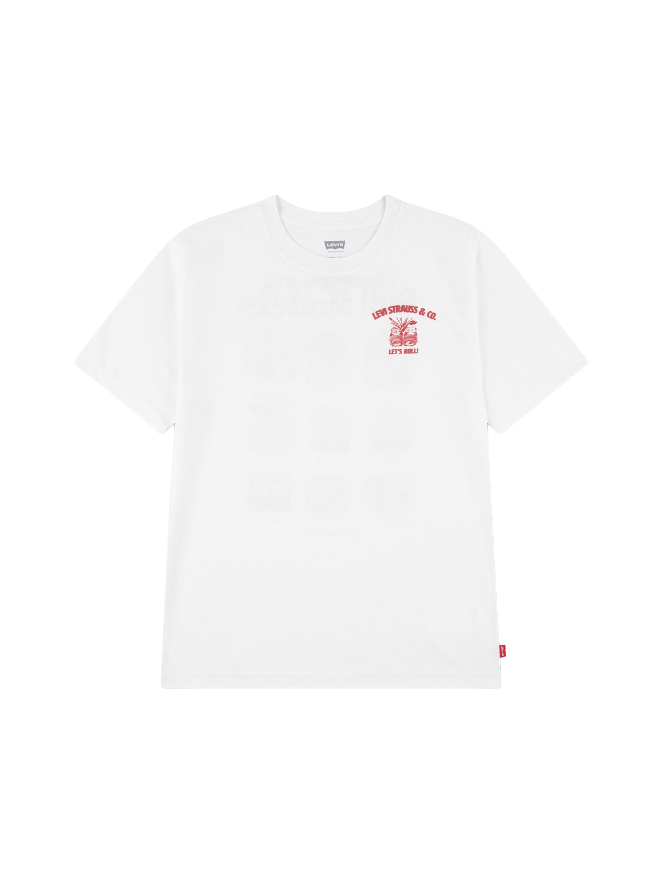 Boys Roll Models T-Shirt White