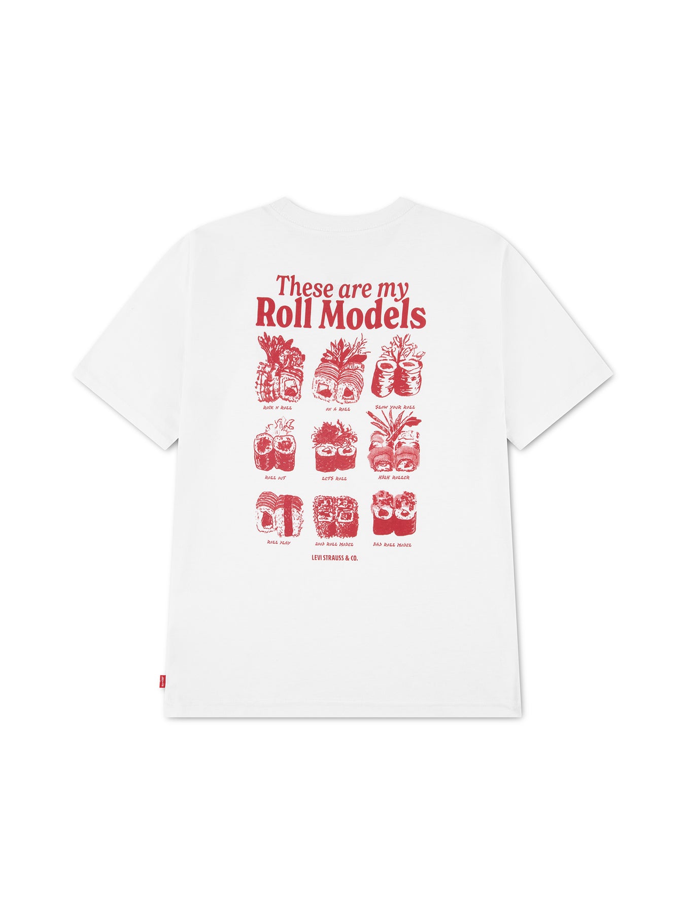 Boys Roll Models T-Shirt White