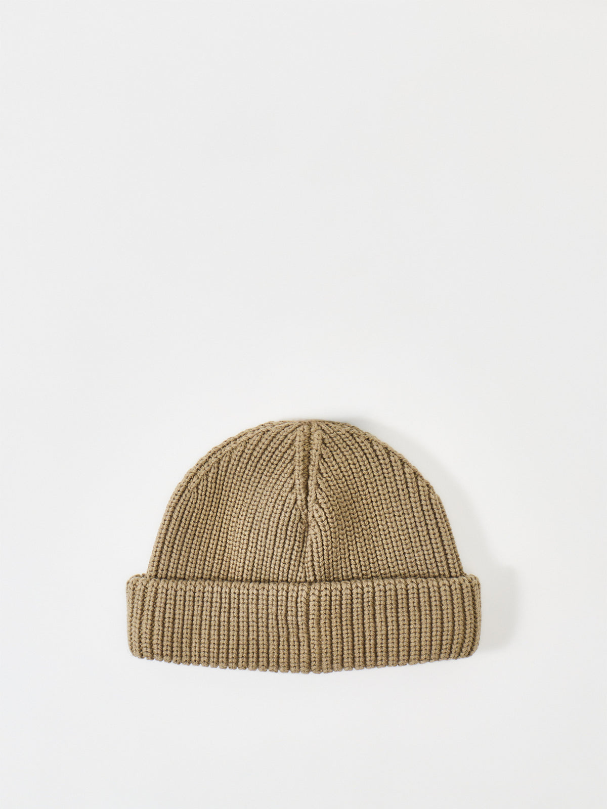 Cotton Blend Mosely Beanie - Mushroom
