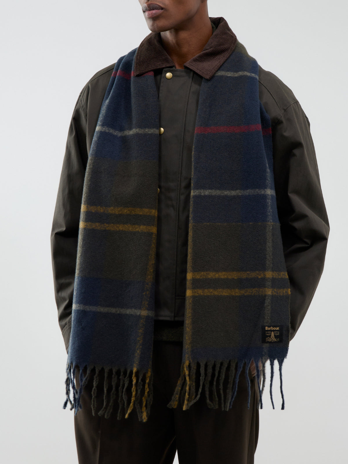 Yorklane Tartan Scarf - Shadow Classic Tartan