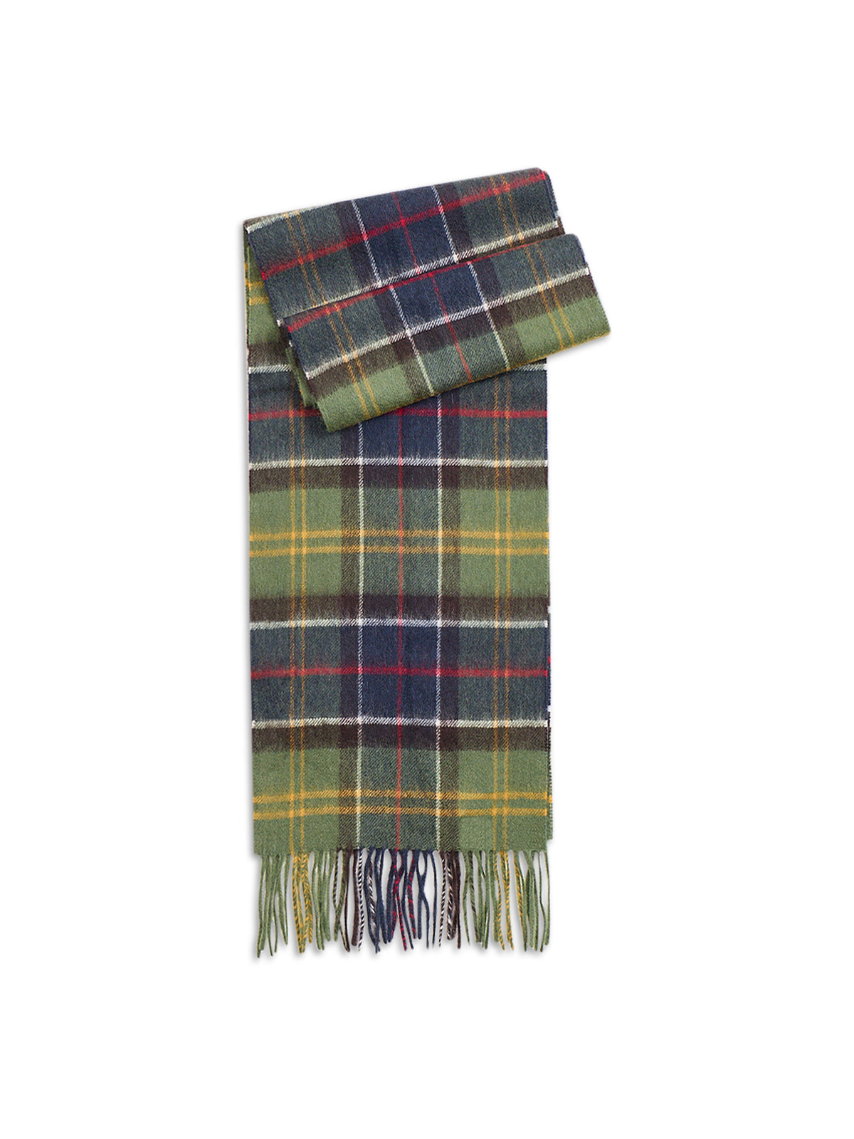 Lambswool & Cashmere Tartan Scarf - Classic Tartan