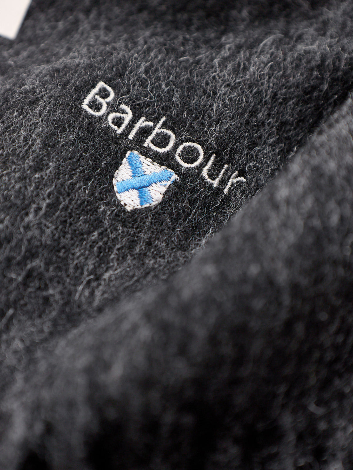 Lambswool Scarf - Charcoal