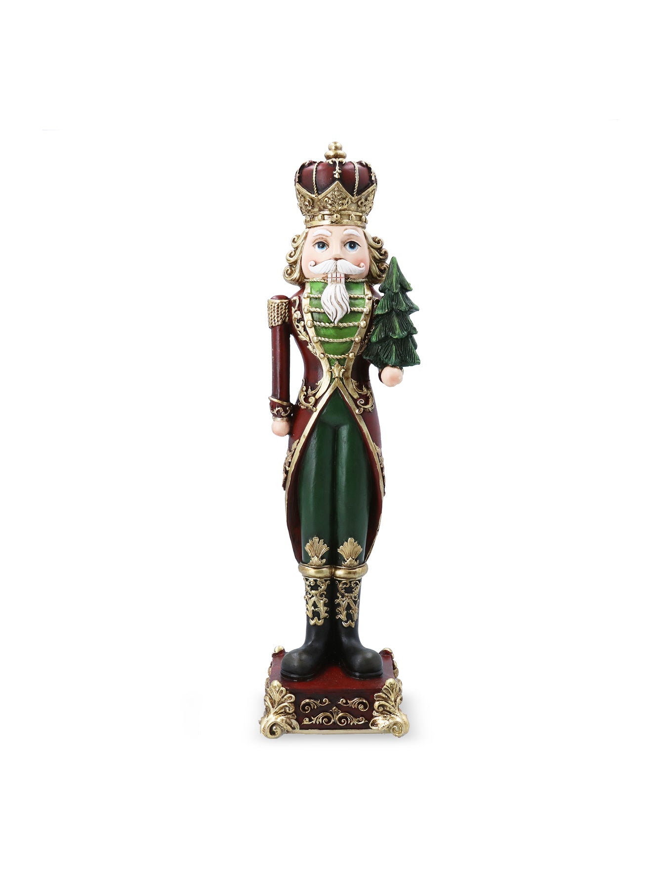 Nutcracker With Tree Christmas Ornament 41cm