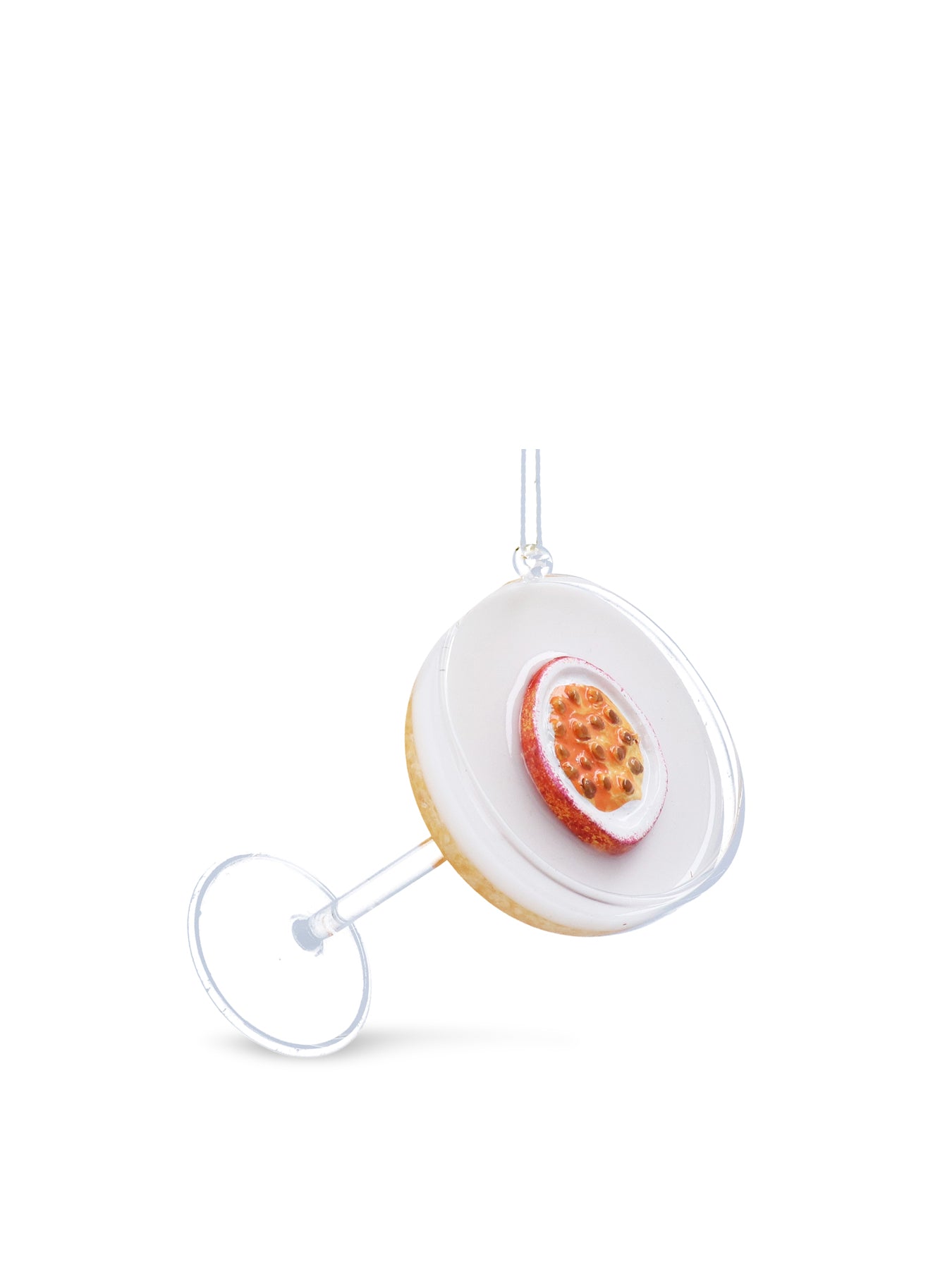 Pornstar Martini Glass Christmas Hanging Decoration 9cm
