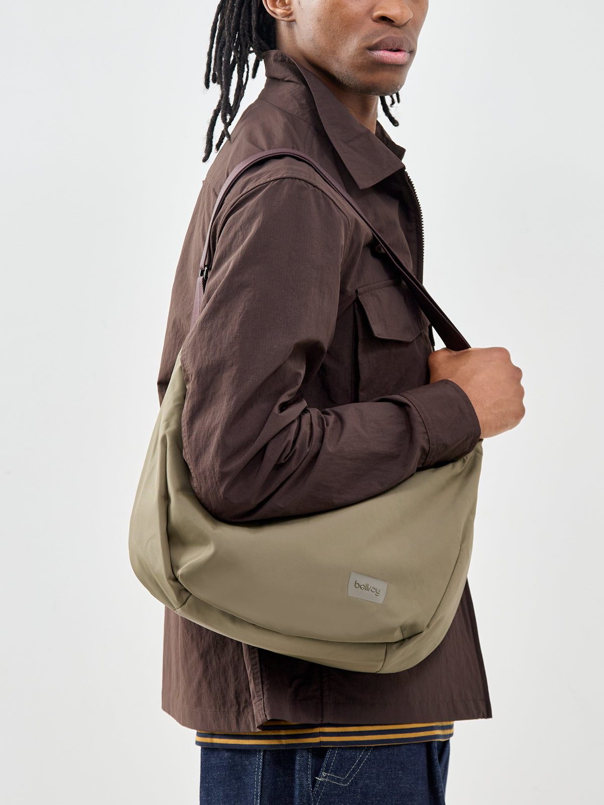 Laneway Crescent Bag 7L Green