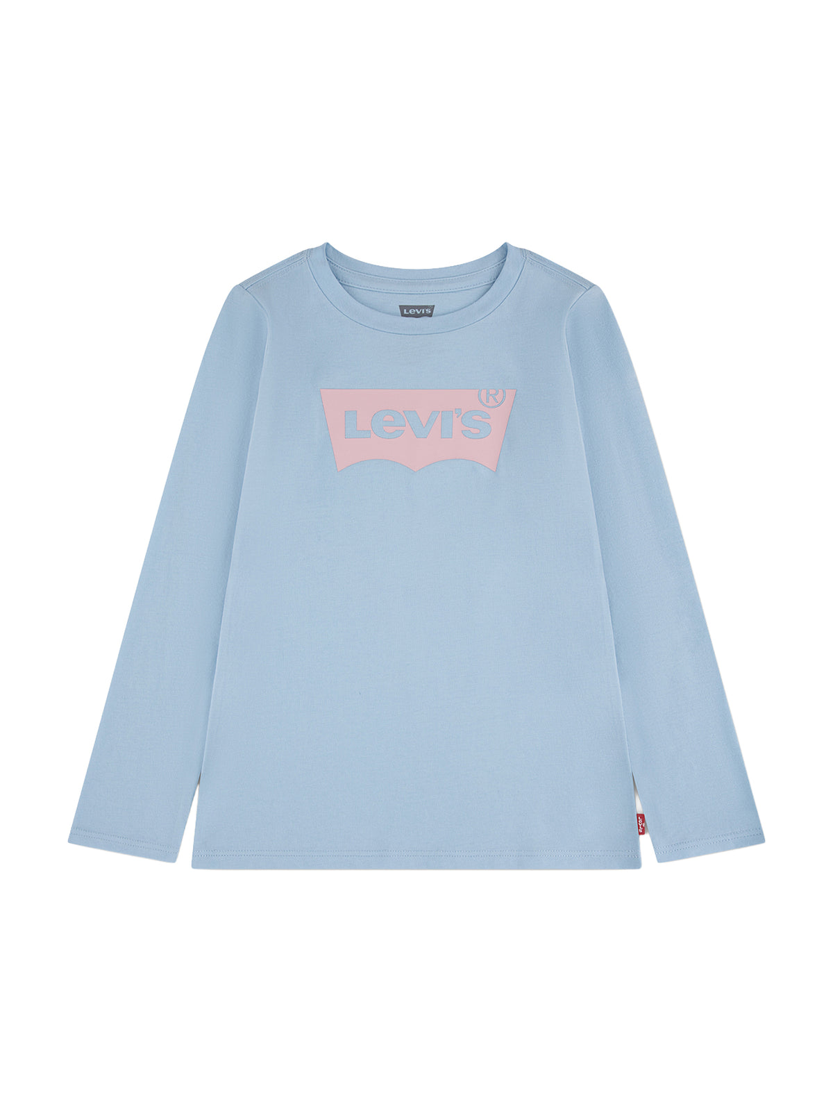 Kids' Cotton Blend Batwing Long Sleeve T-Shirt