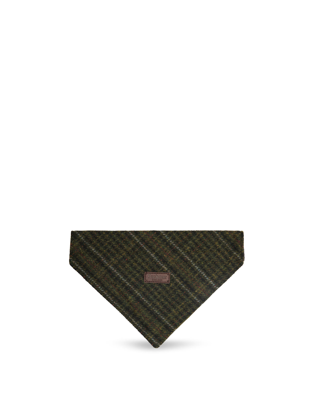 Wilkin Dog Bandana Olive Check