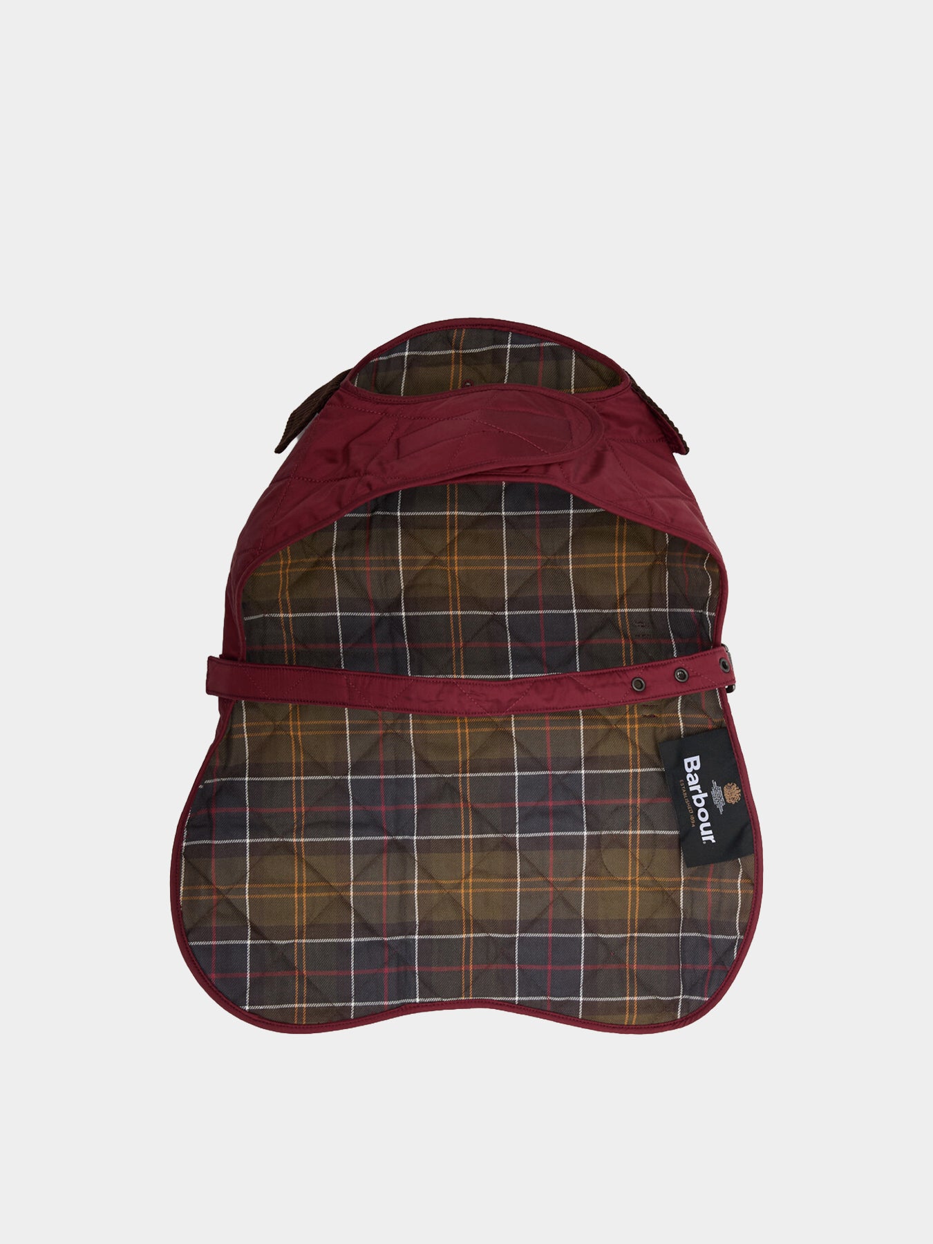 Quilted Dog Coat Rosewood