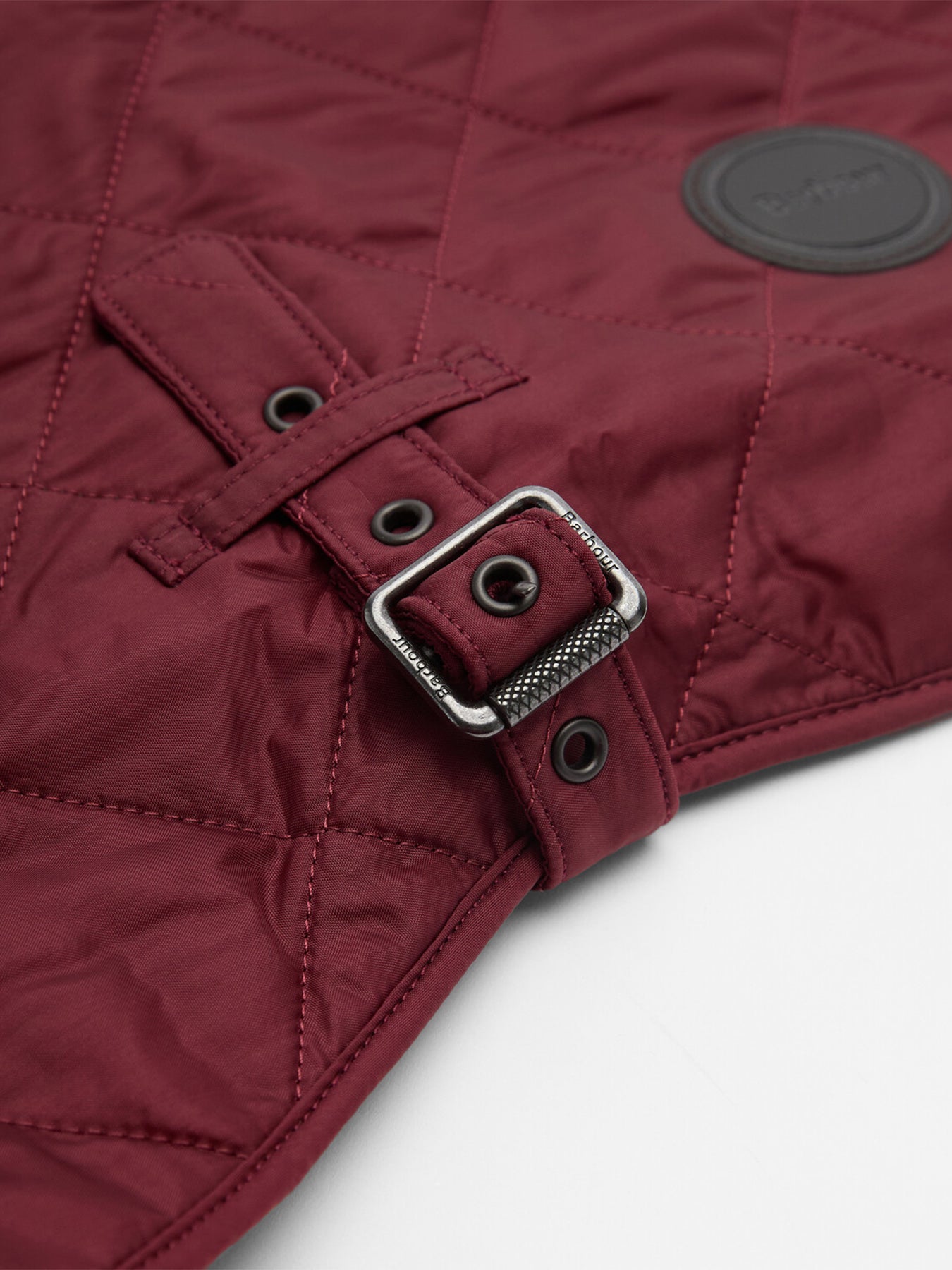 Quilted Dog Coat Rosewood
