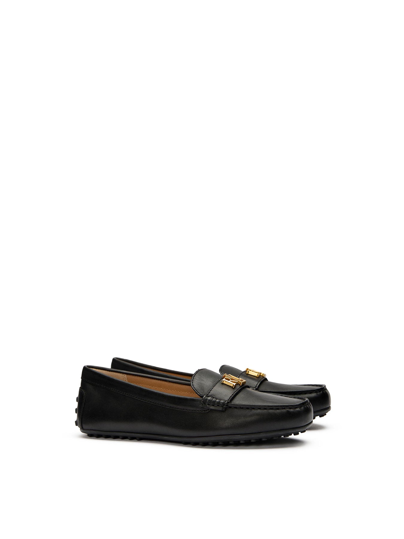 Barnsbury Leather Loafers Black