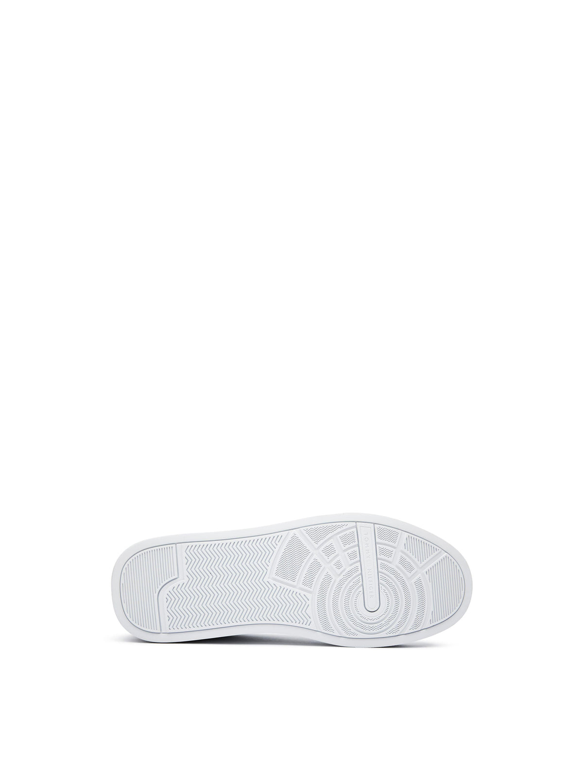 Court Leather Detail Trainers - White