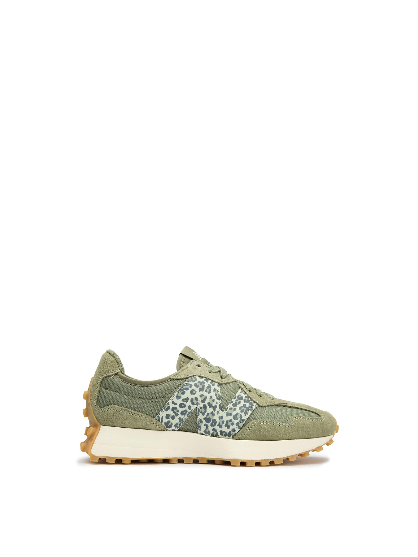 327 Suede Trainers Green