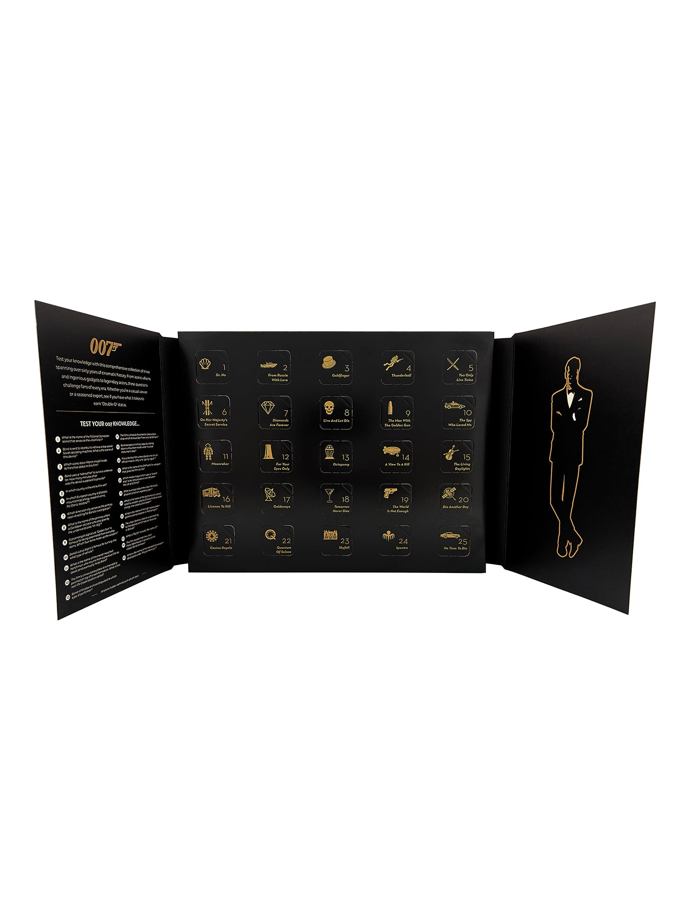 James Bond Advent Calendar 210g