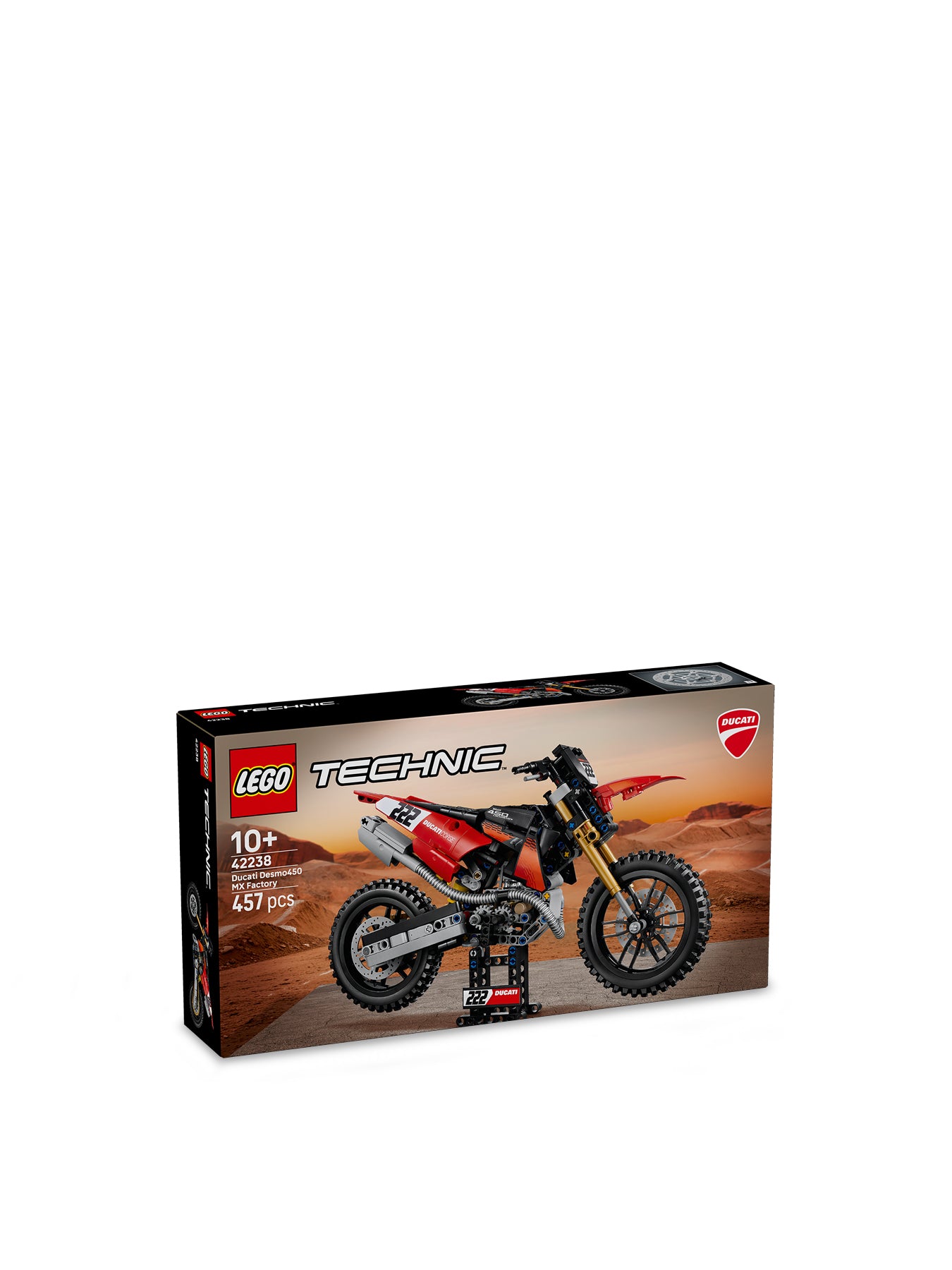 LEGO Technic Ducati Desmo450 MX Factory Motorcycle