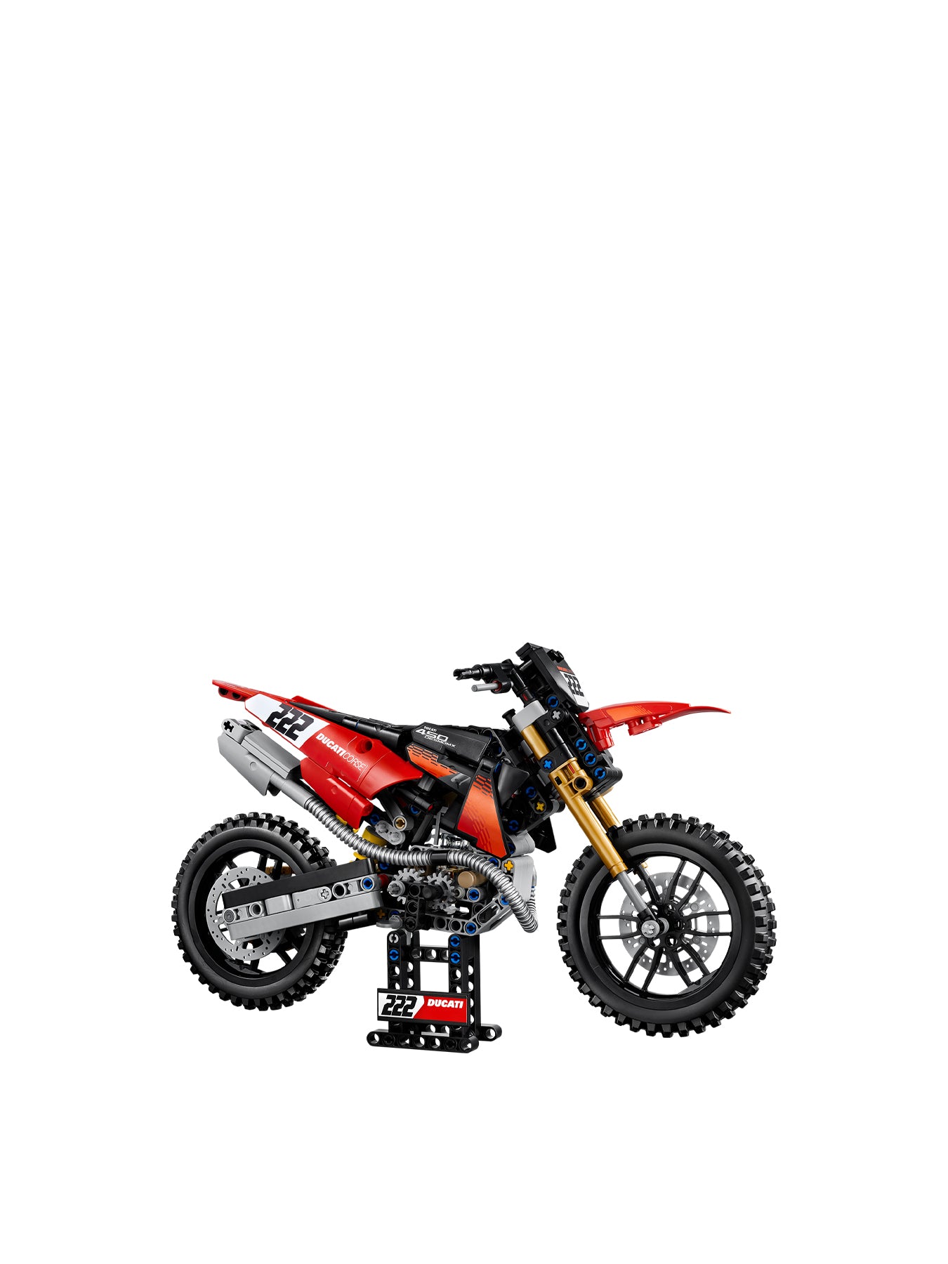 LEGO Technic Ducati Desmo450 MX Factory Motorcycle
