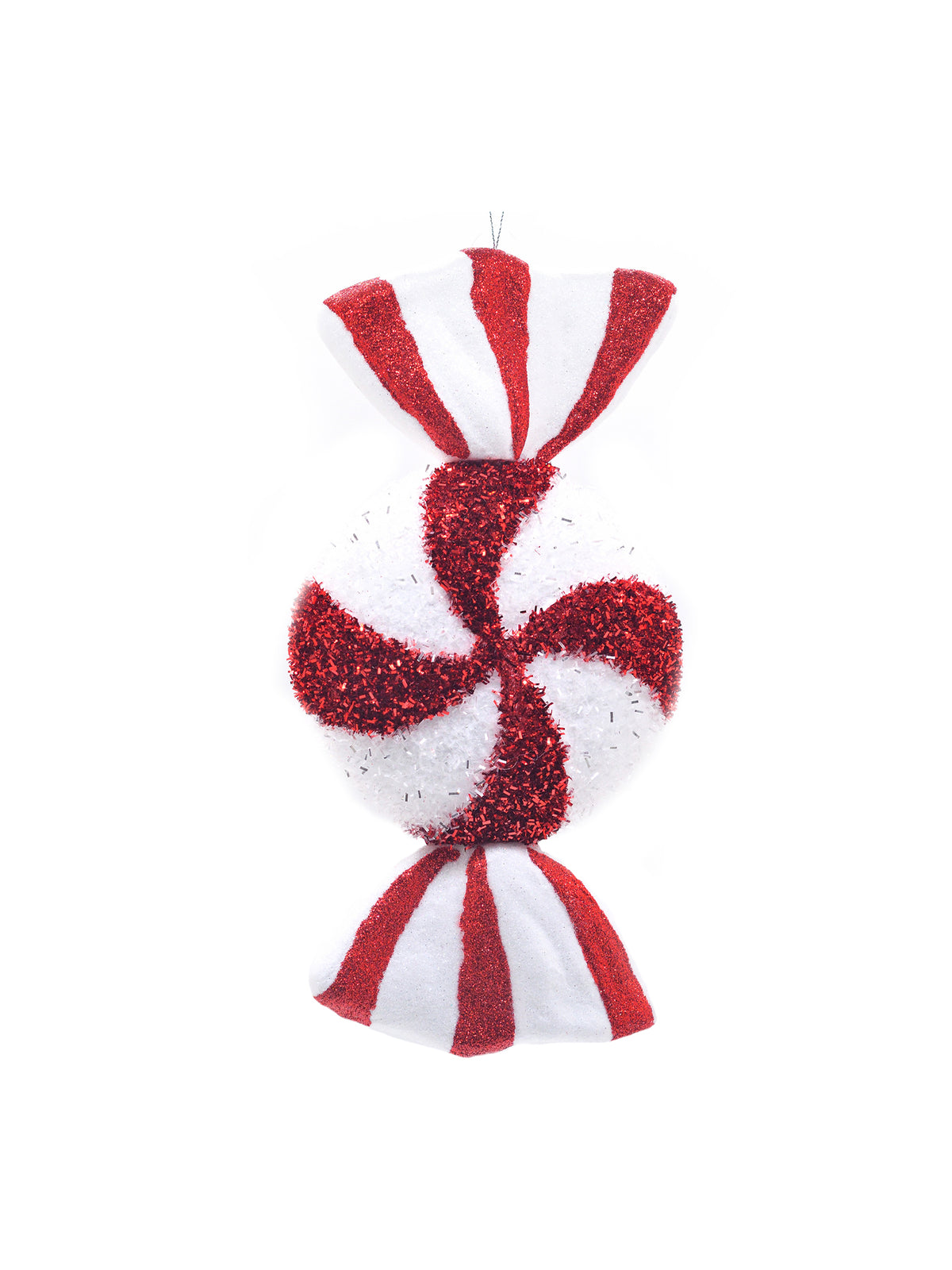 Candy Stripe Sweet Hanging Christmas Decoration 28cm