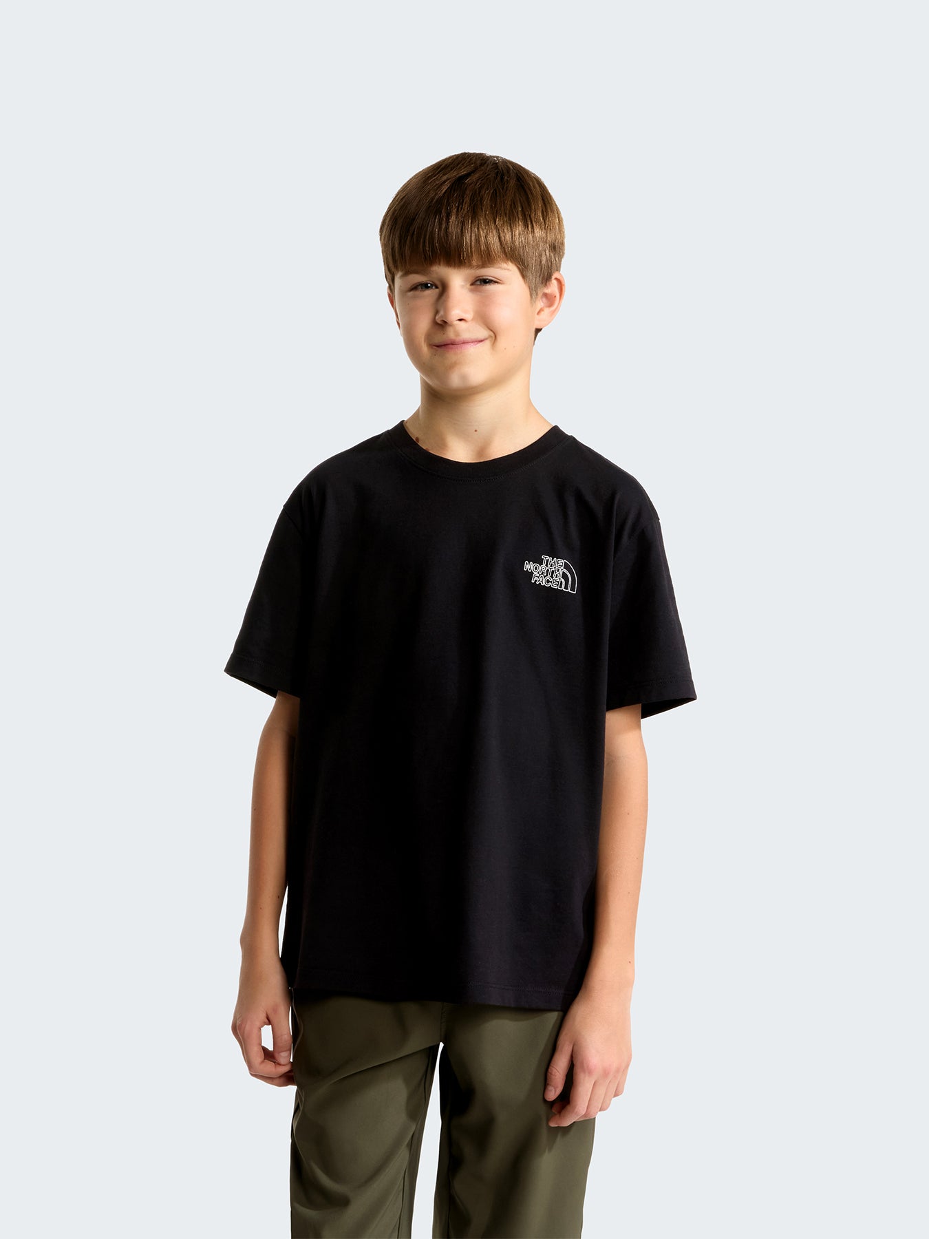 Kids' Alien Relaxed Graphic T-Shirt Black
