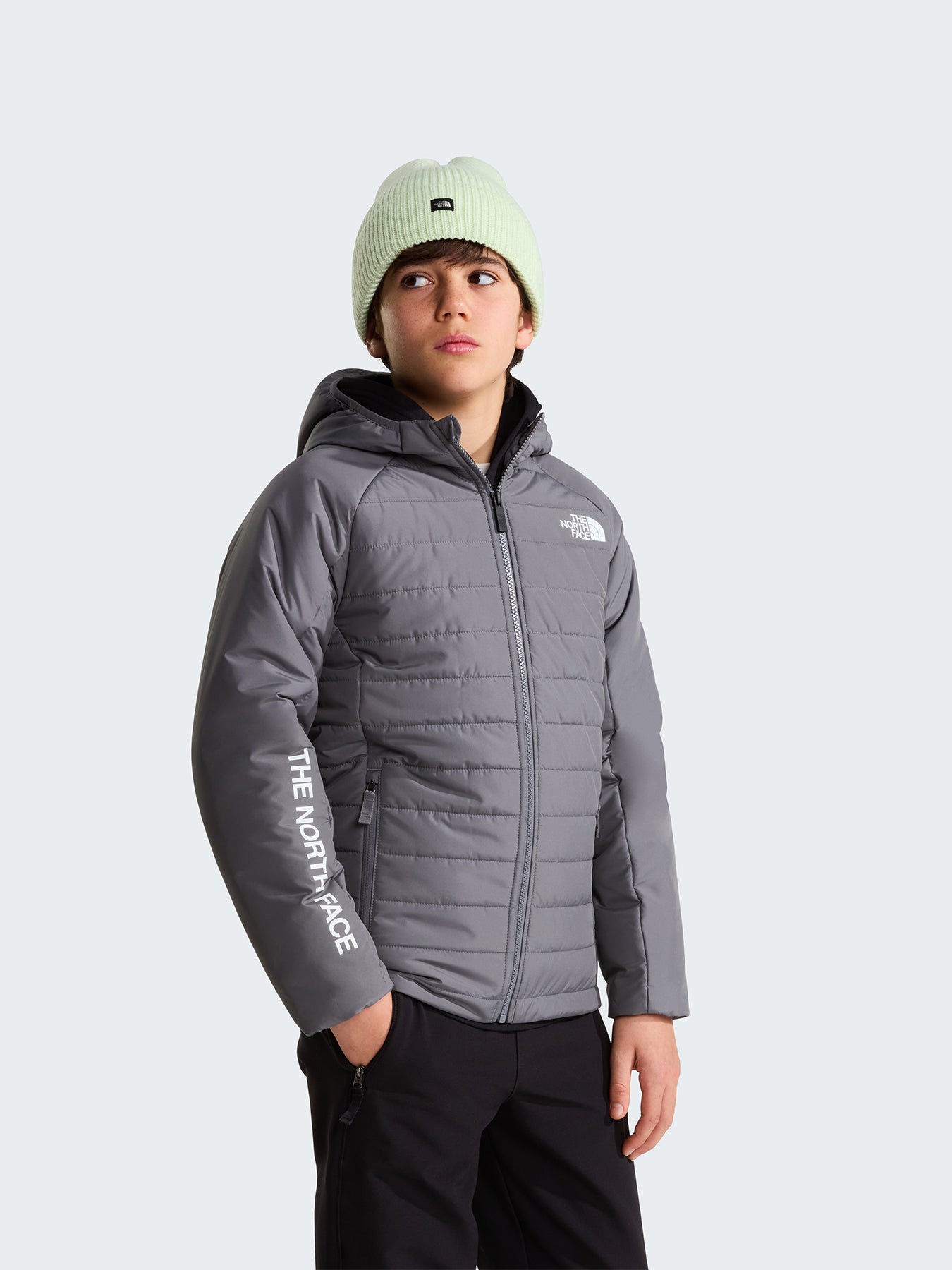 Kids' Never Stop Synthetic Jacket Grey