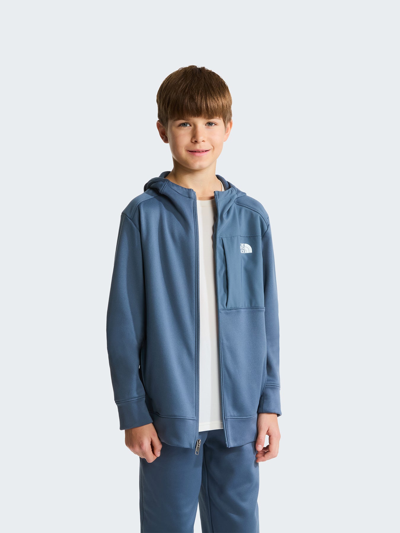 Kids Performance Fleece Full-Zip Hoodie